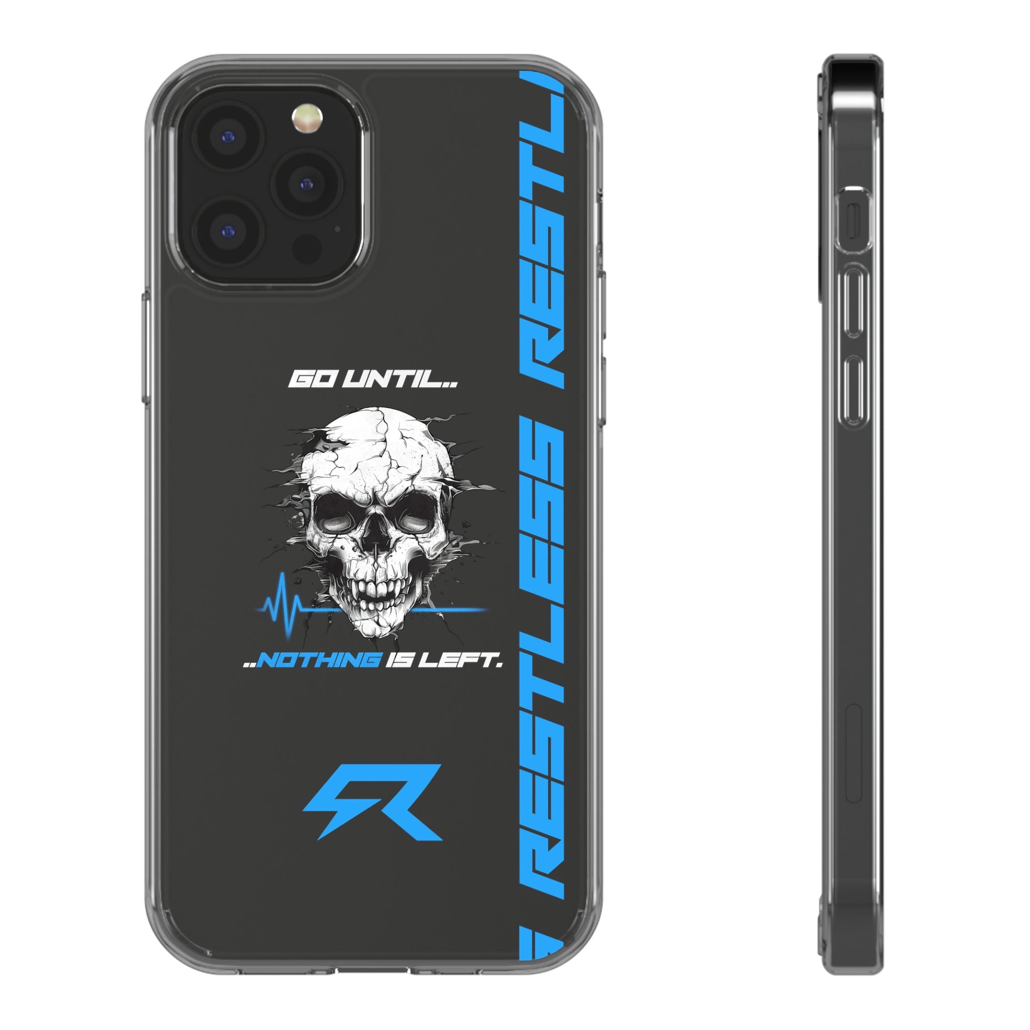 "Last Rep" Clear Phone Case — Pressure Proof