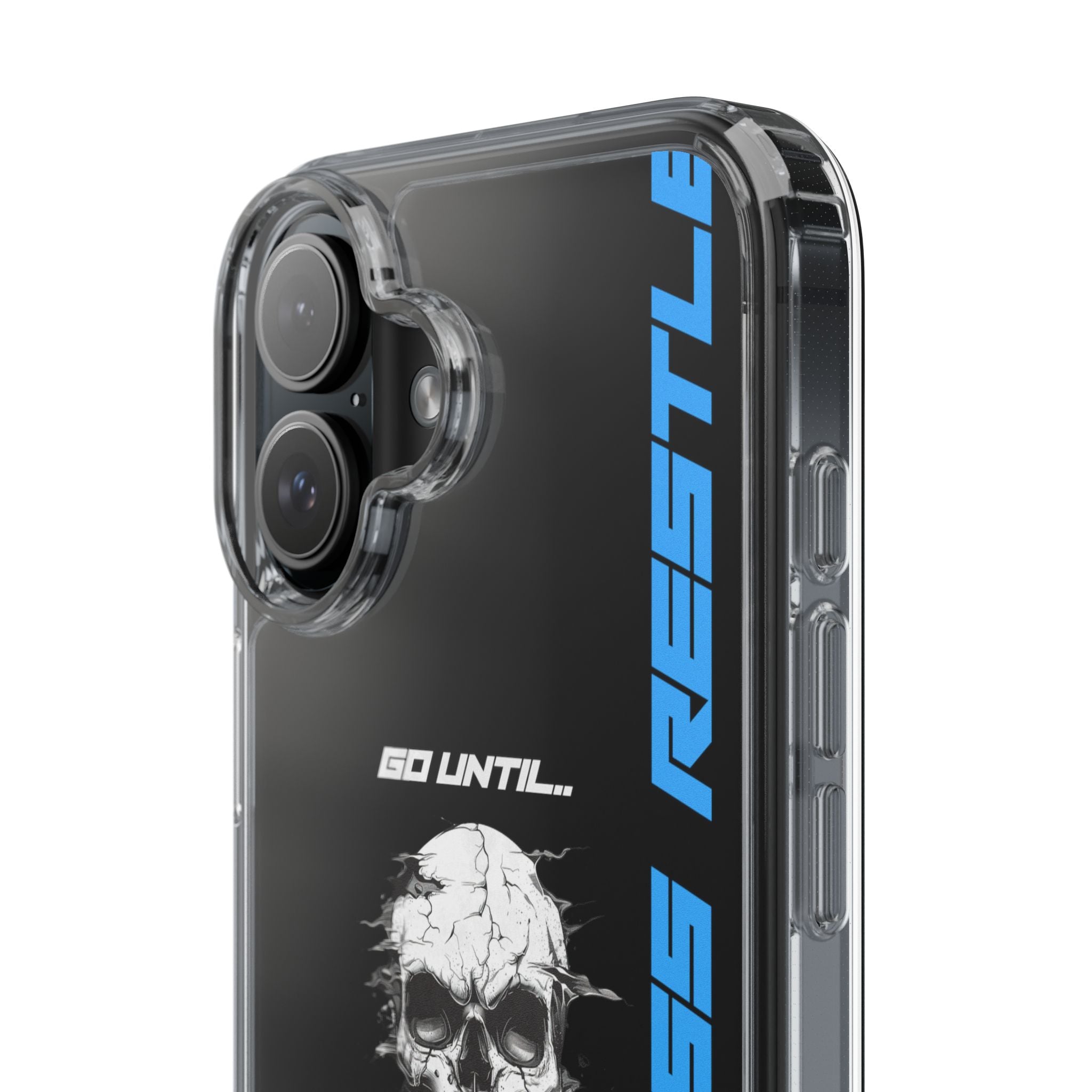"Last Rep" Clear Phone Case — Pressure Proof