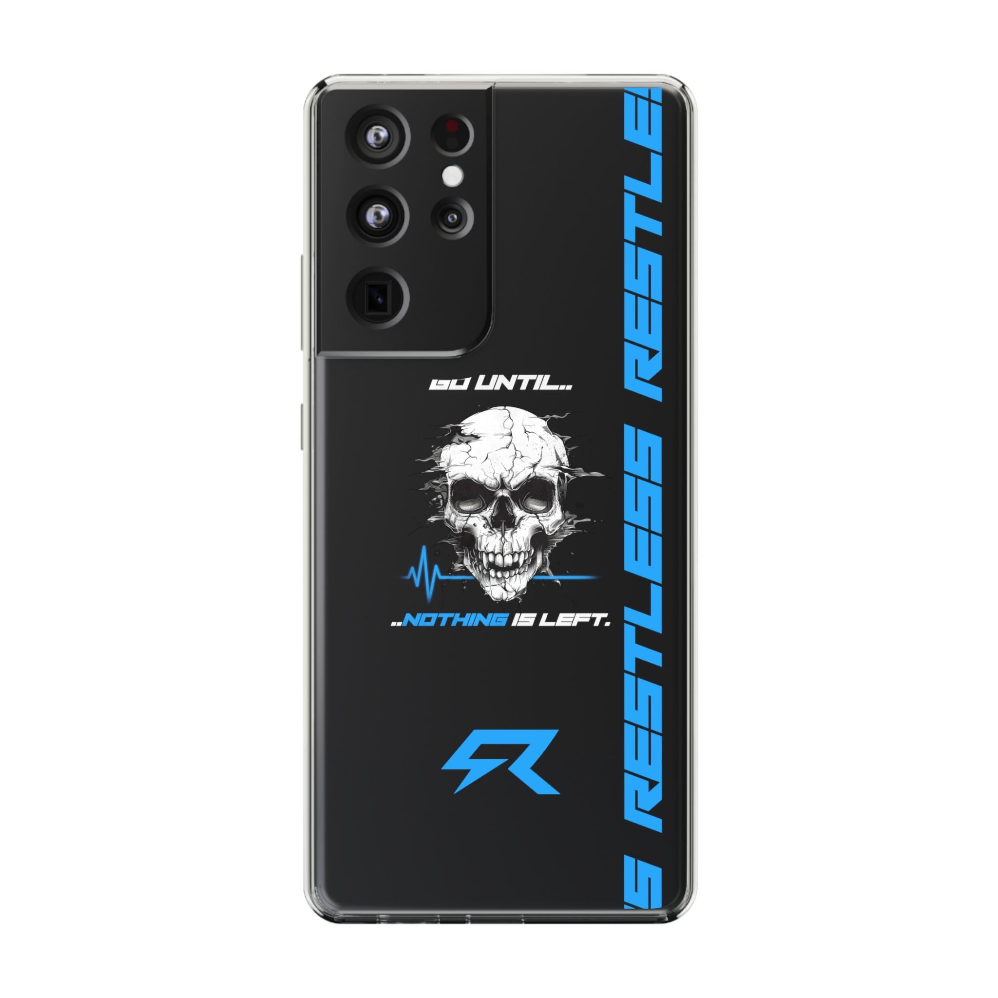 "Last Rep" Clear Phone Case — Pressure Proof