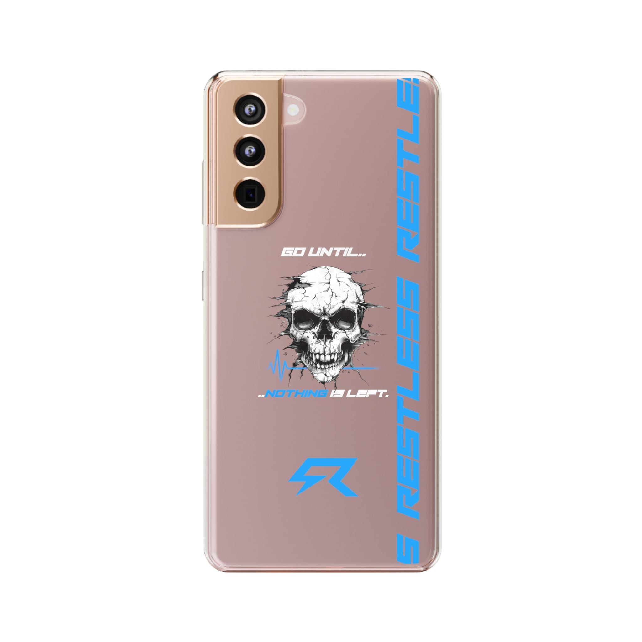 "Last Rep" Clear Phone Case — Pressure Proof