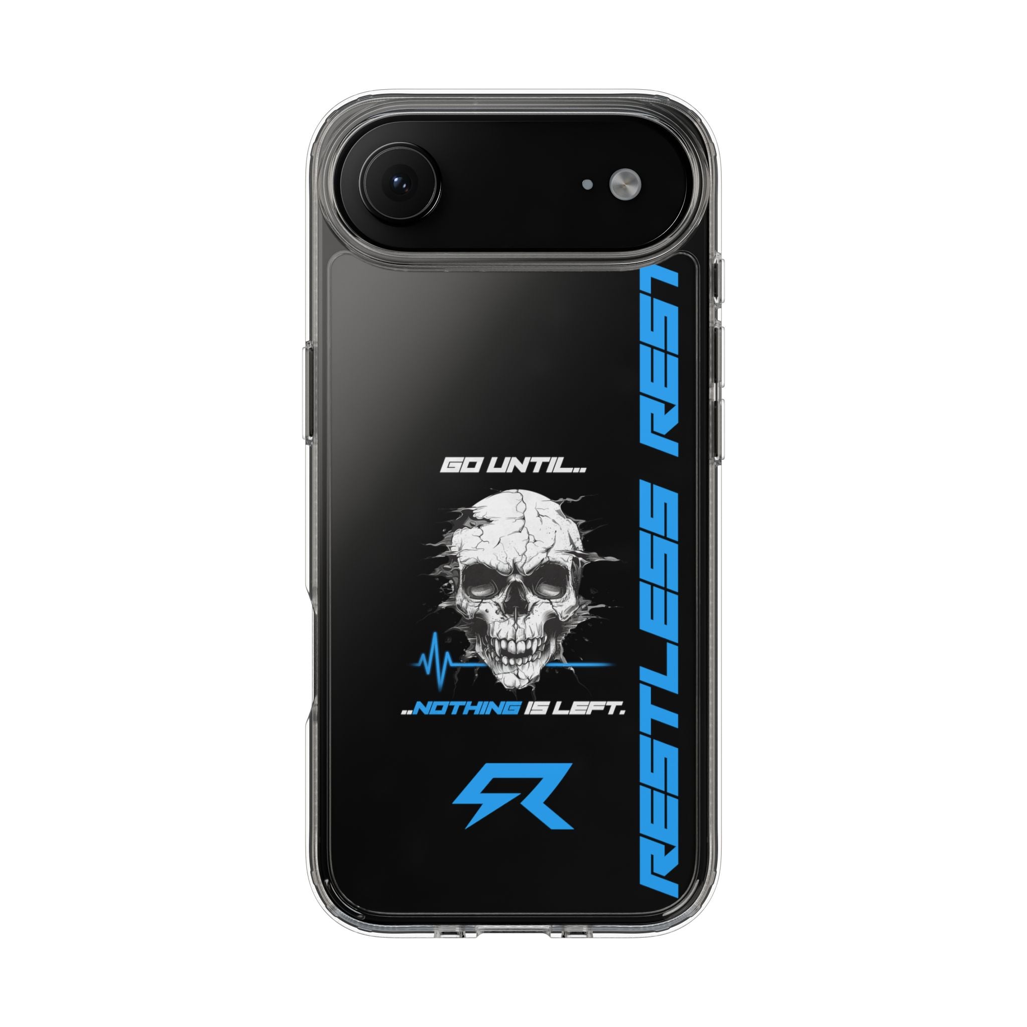 "Last Rep" Clear Phone Case — Pressure Proof