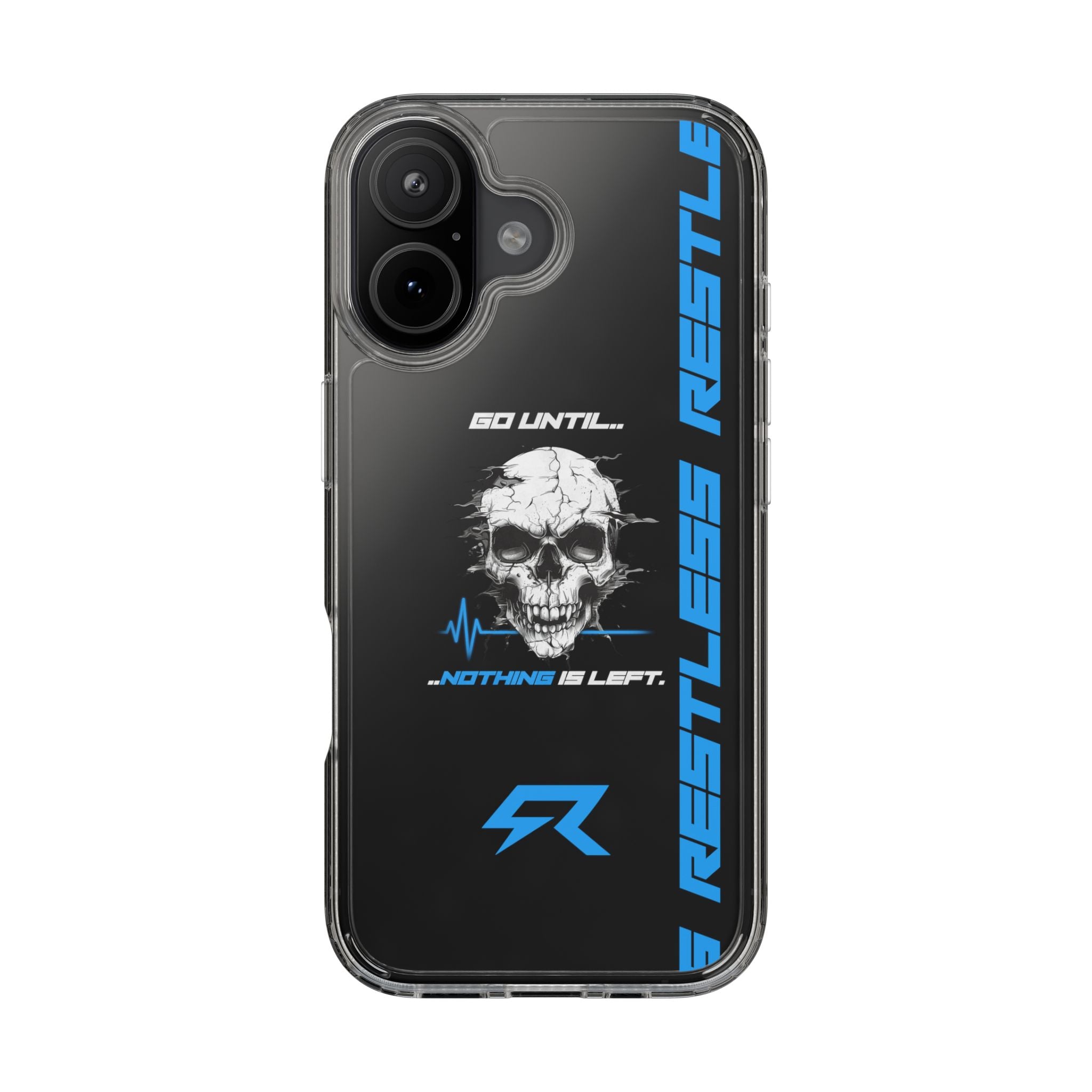 "Last Rep" Clear Phone Case — Pressure Proof