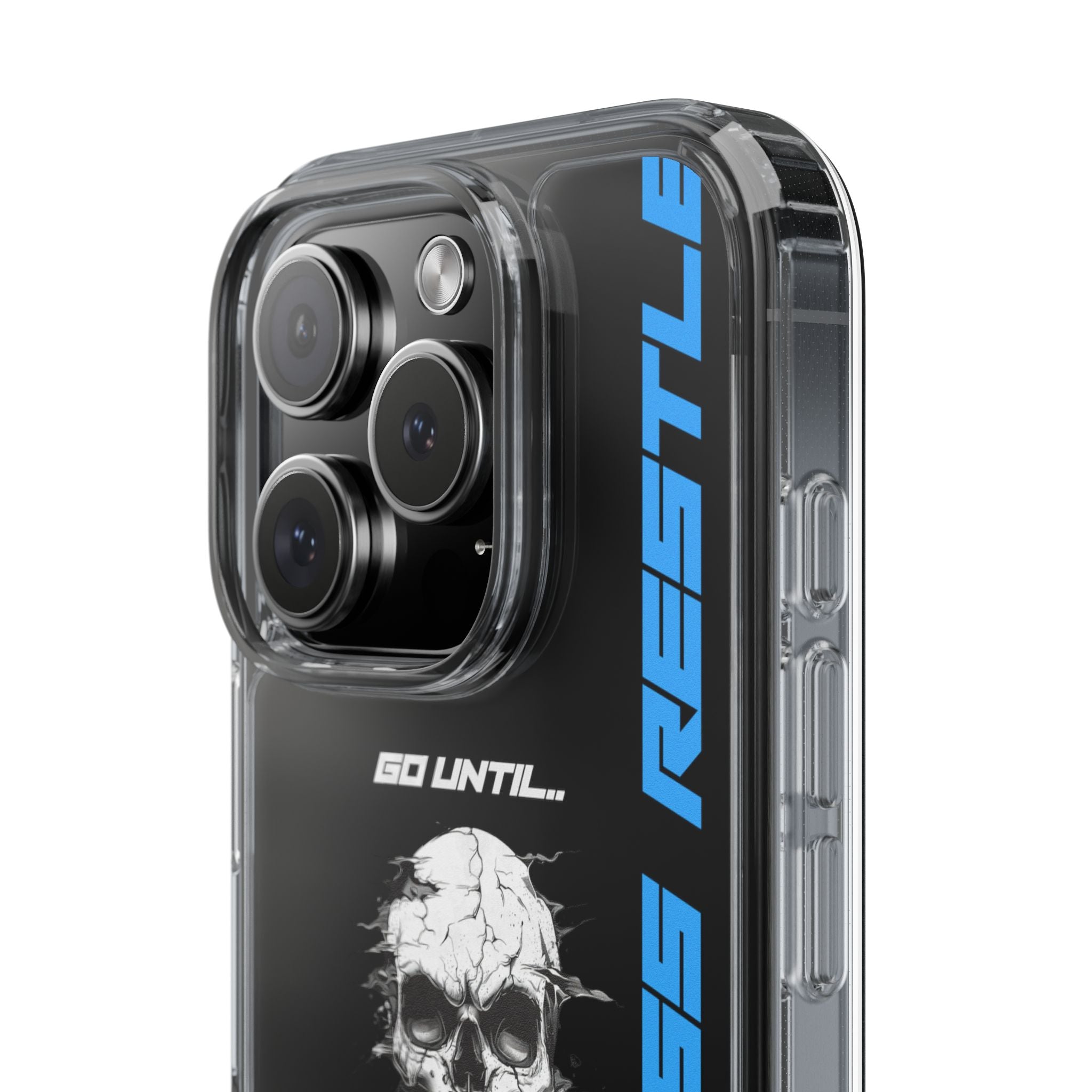 "Last Rep" Clear Phone Case — Pressure Proof