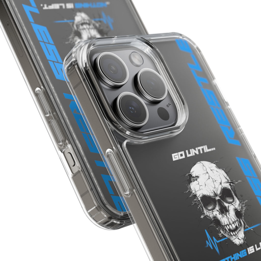 "Last Rep" Clear Phone Case — Pressure Proof