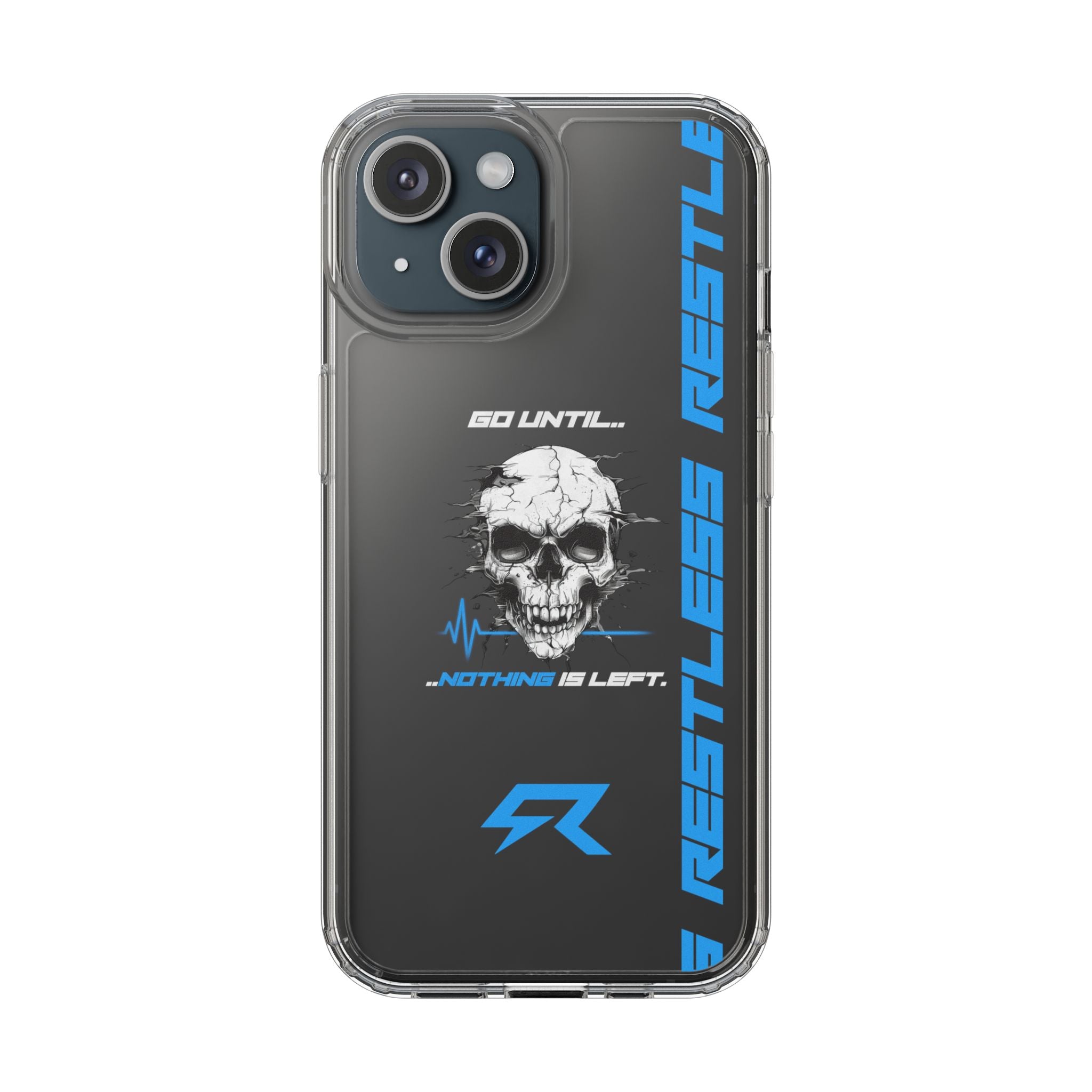 "Last Rep" Clear Phone Case — Pressure Proof