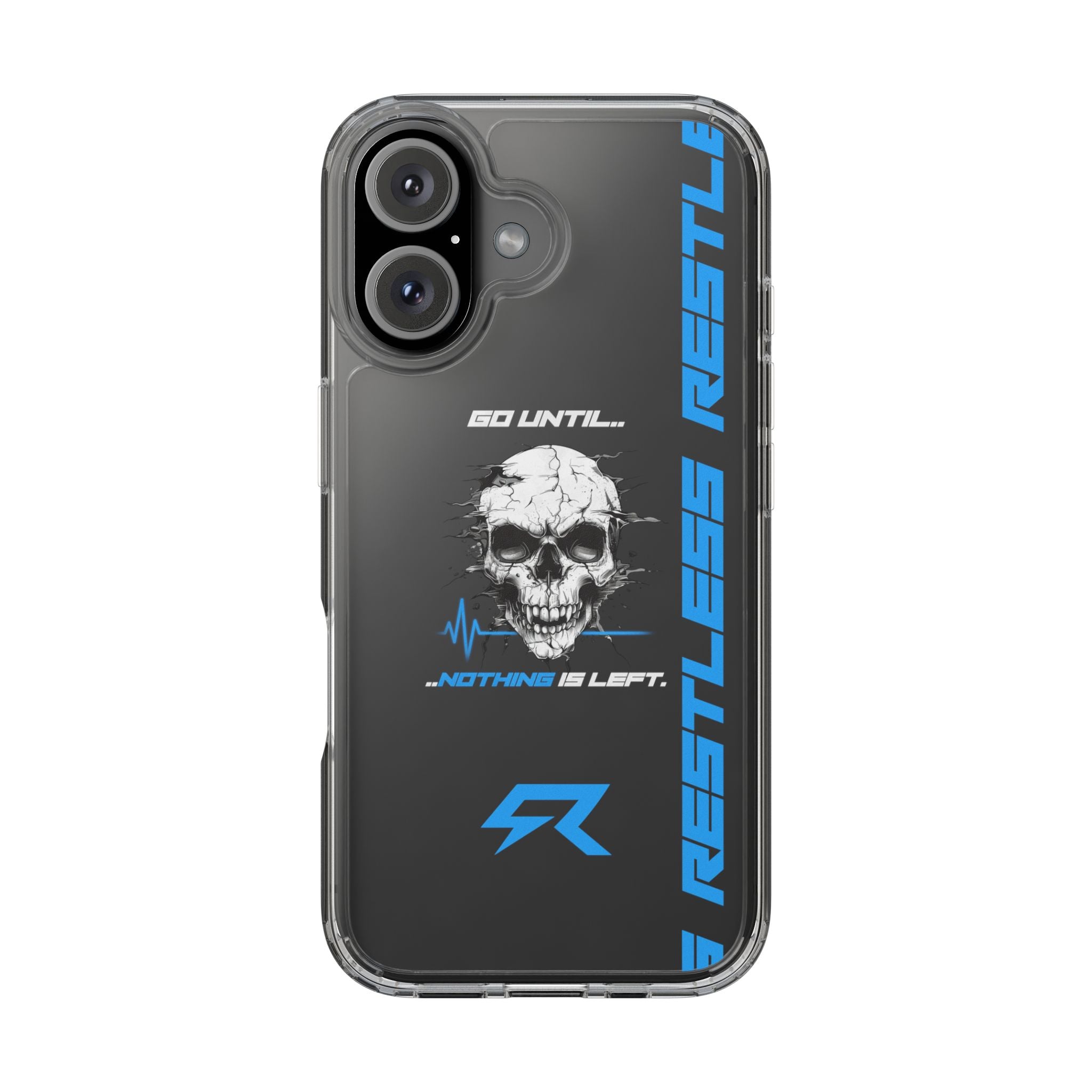 "Last Rep" Clear Phone Case — Pressure Proof