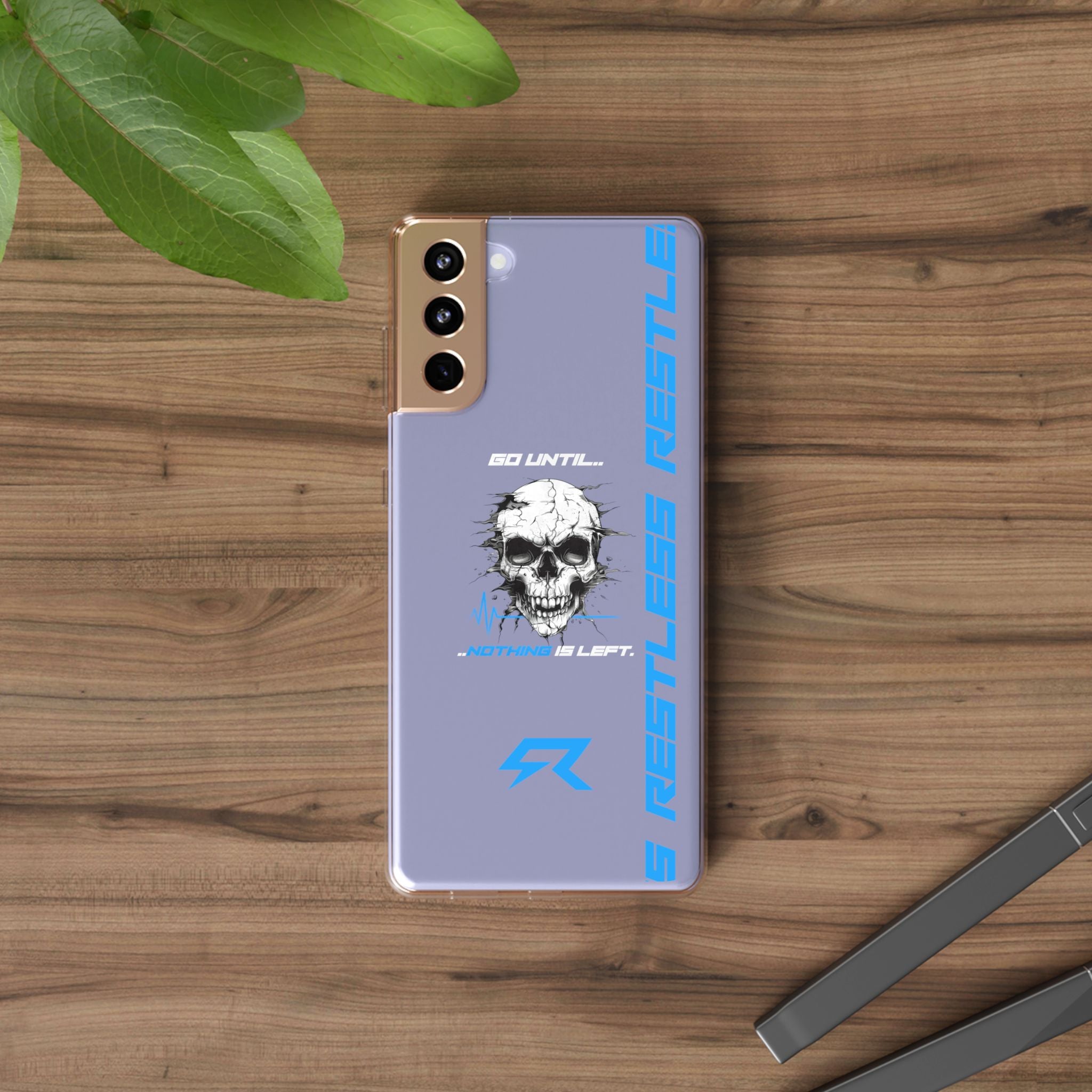 "Last Rep" Clear Phone Case — Pressure Proof