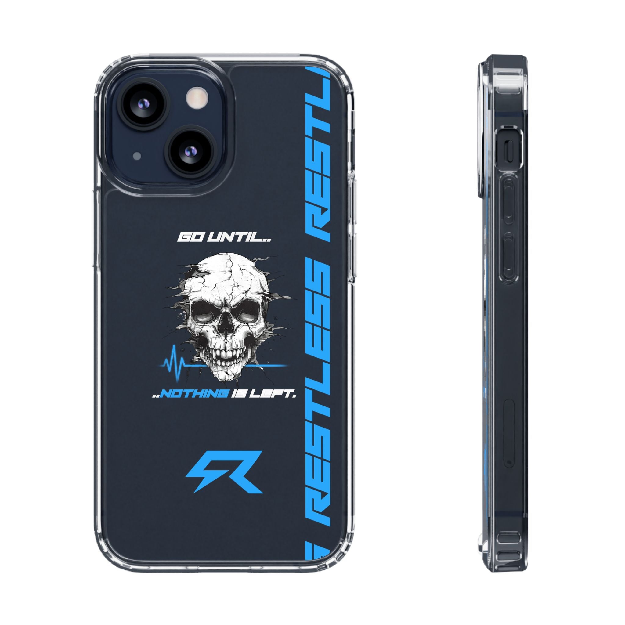 "Last Rep" Clear Phone Case — Pressure Proof