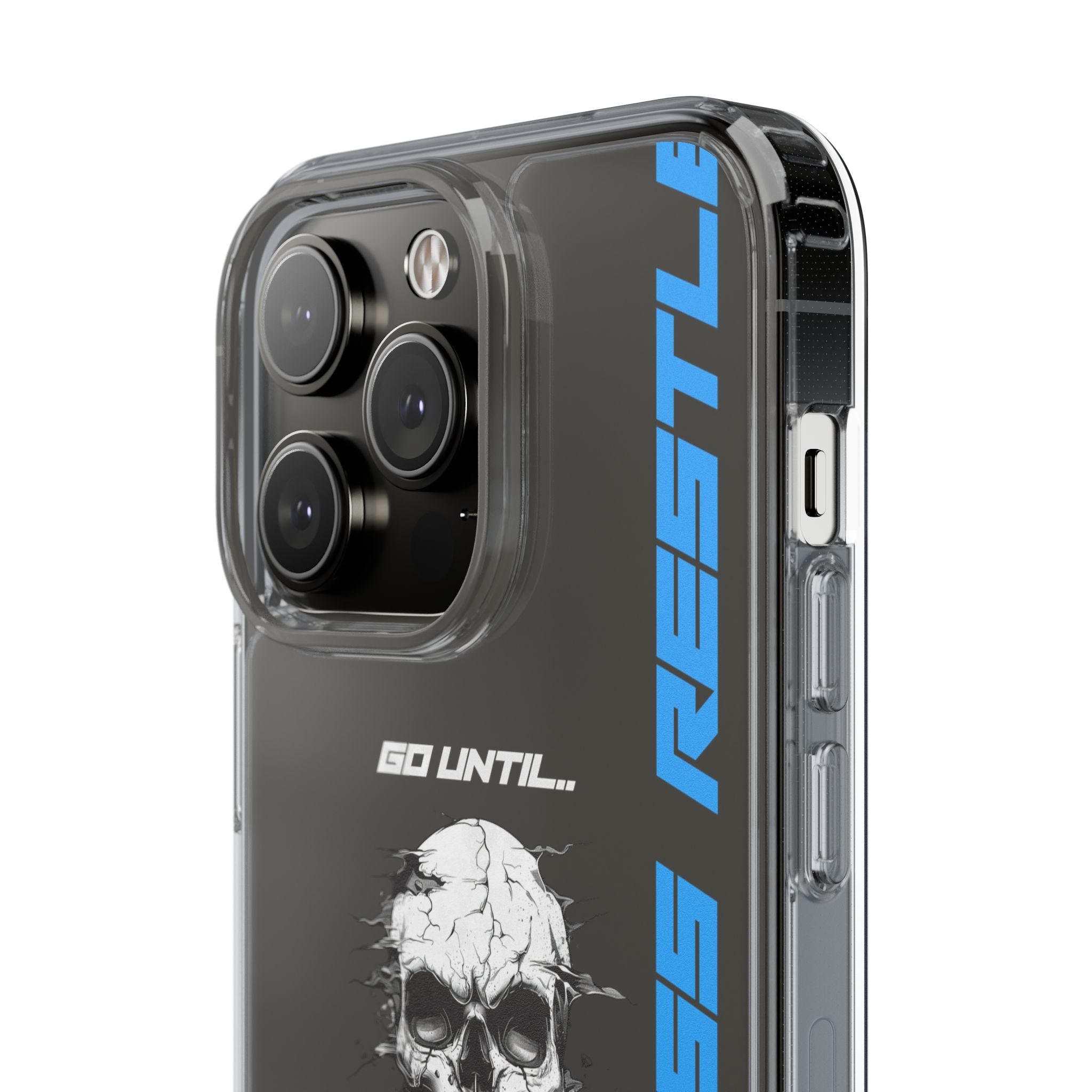 "Last Rep" Clear Phone Case — Pressure Proof