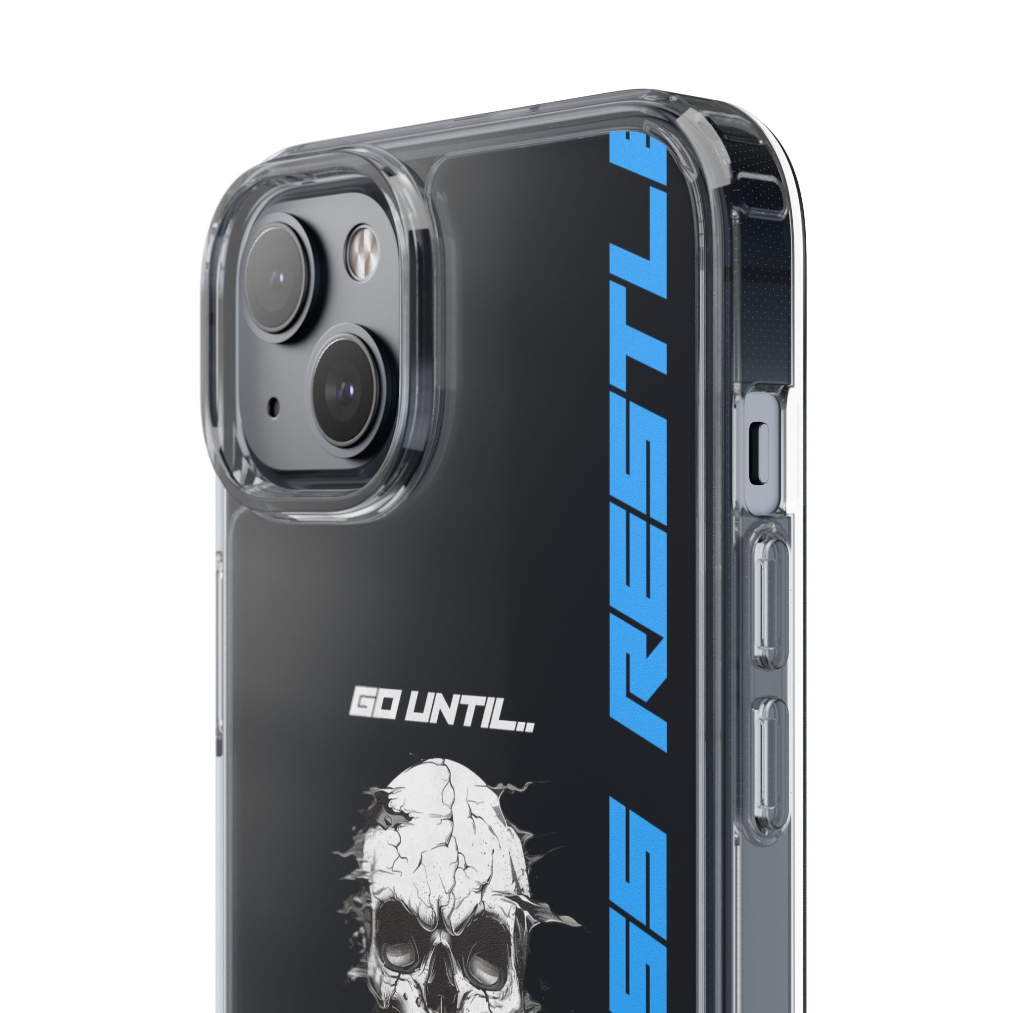 "Last Rep" Clear Phone Case — Pressure Proof