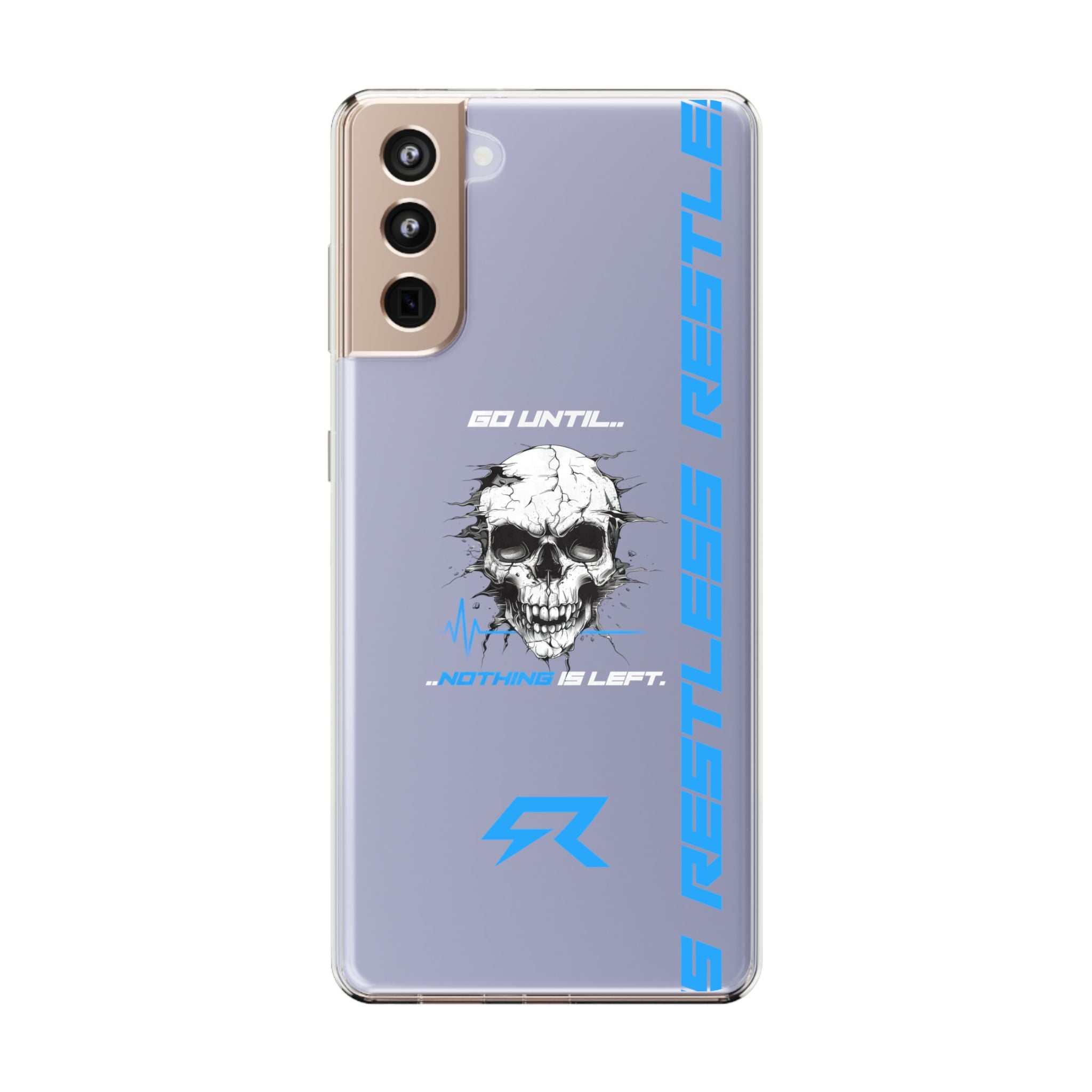"Last Rep" Clear Phone Case — Pressure Proof