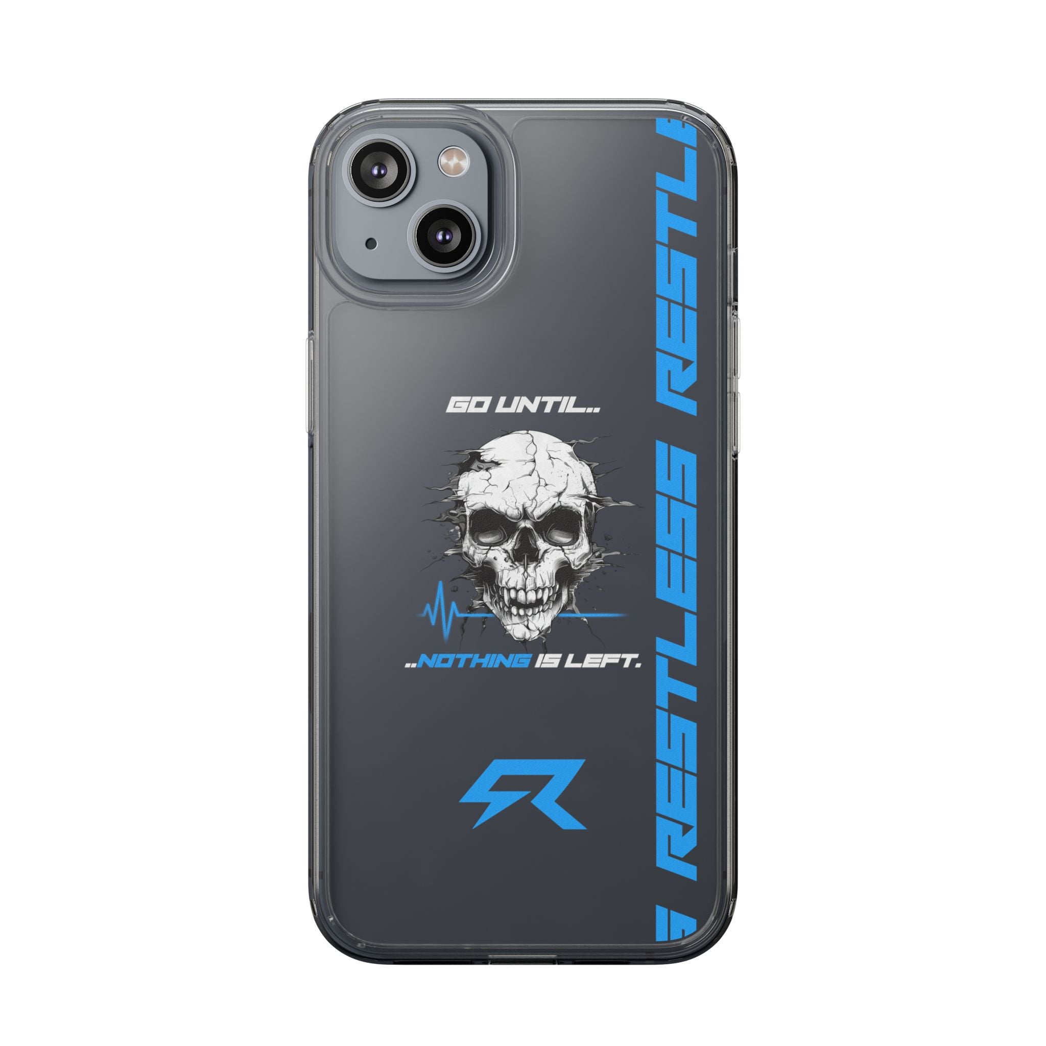 "Last Rep" Clear Phone Case — Pressure Proof
