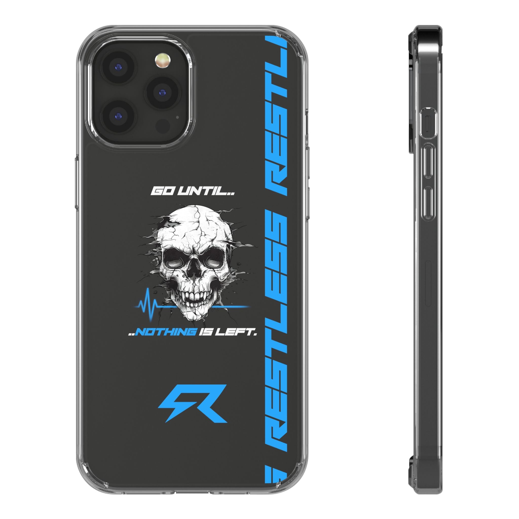 "Last Rep" Clear Phone Case — Pressure Proof
