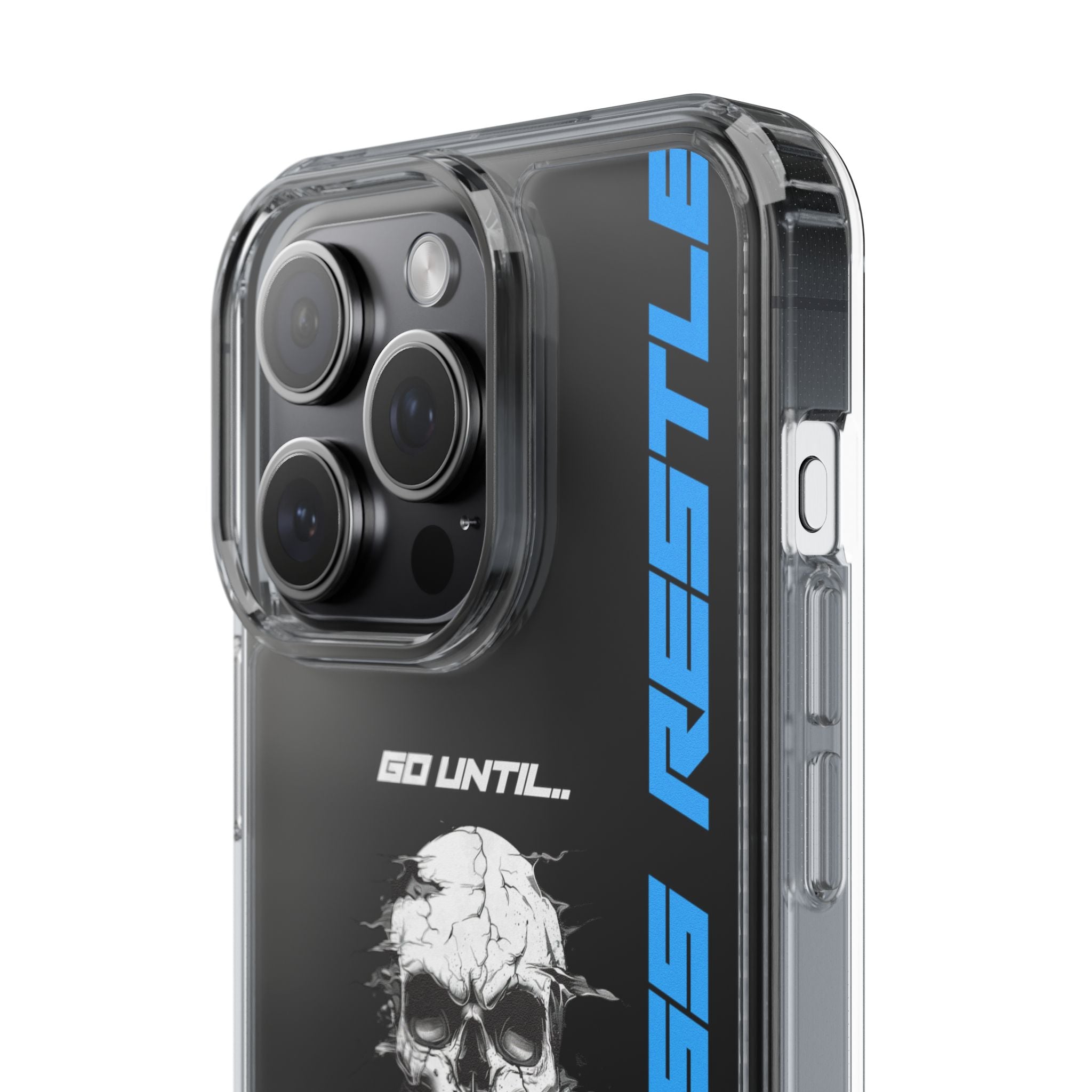 "Last Rep" Clear Phone Case — Pressure Proof