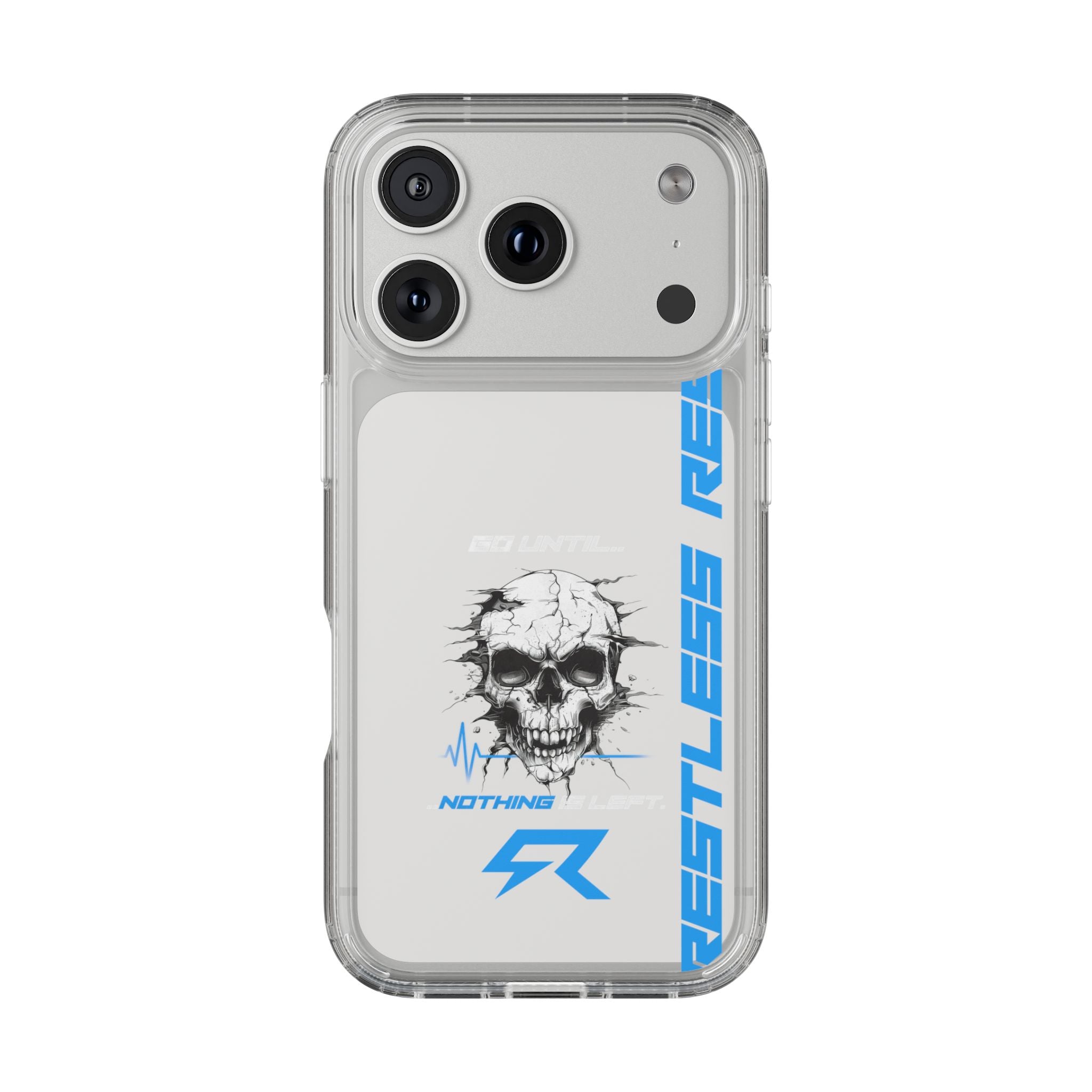 "Last Rep" Clear Phone Case — Pressure Proof