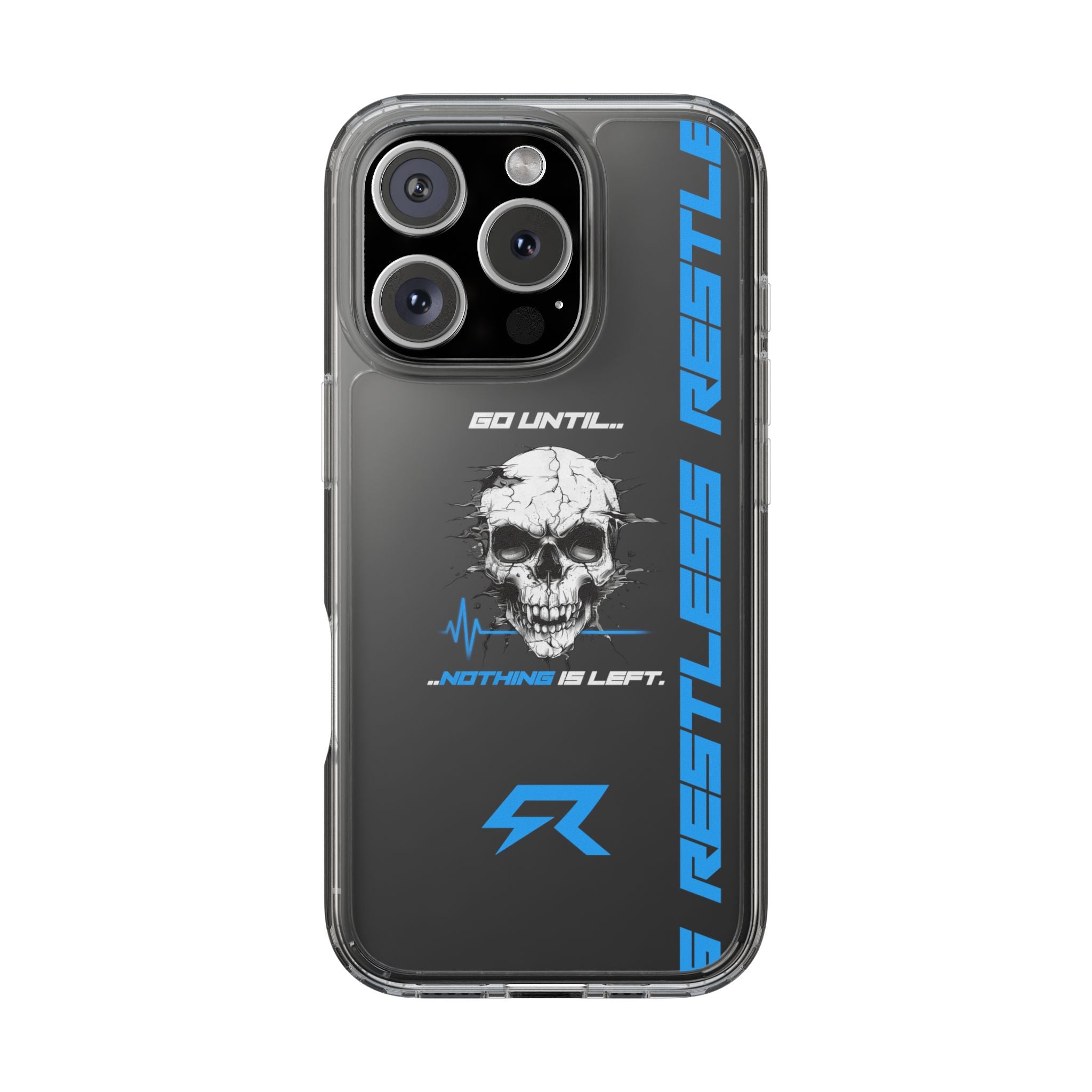 "Last Rep" Clear Phone Case — Pressure Proof