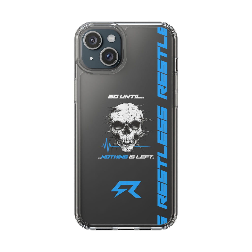 "Last Rep" Clear Phone Case — Pressure Proof