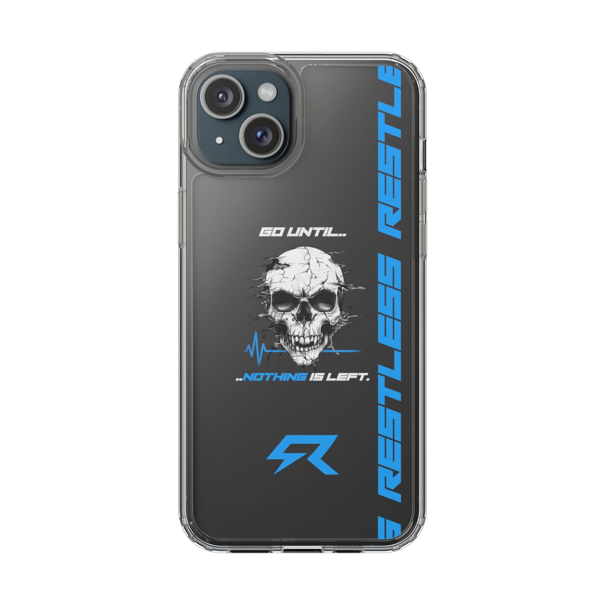 "Last Rep" Clear Phone Case — Pressure Proof