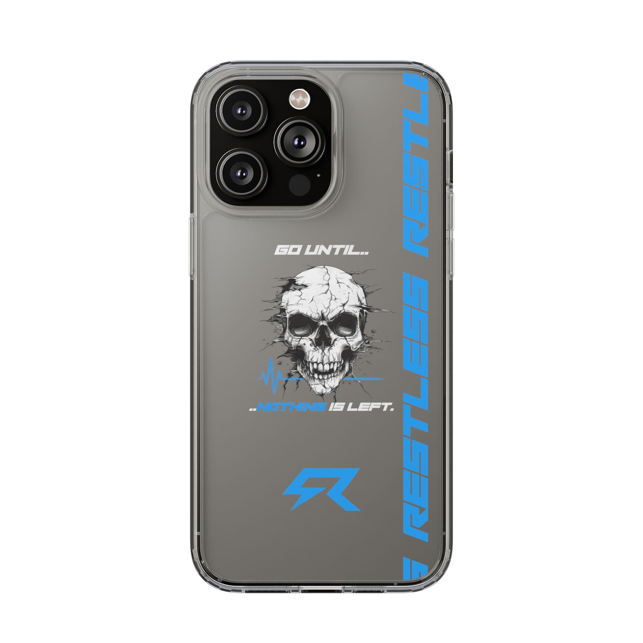 "Last Rep" Clear Phone Case — Pressure Proof