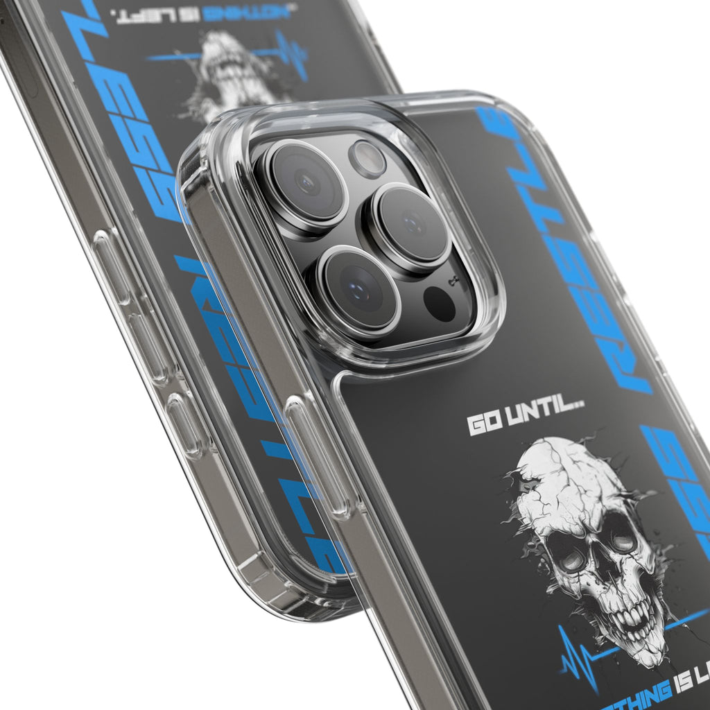"Last Rep" Clear Phone Case — Pressure Proof