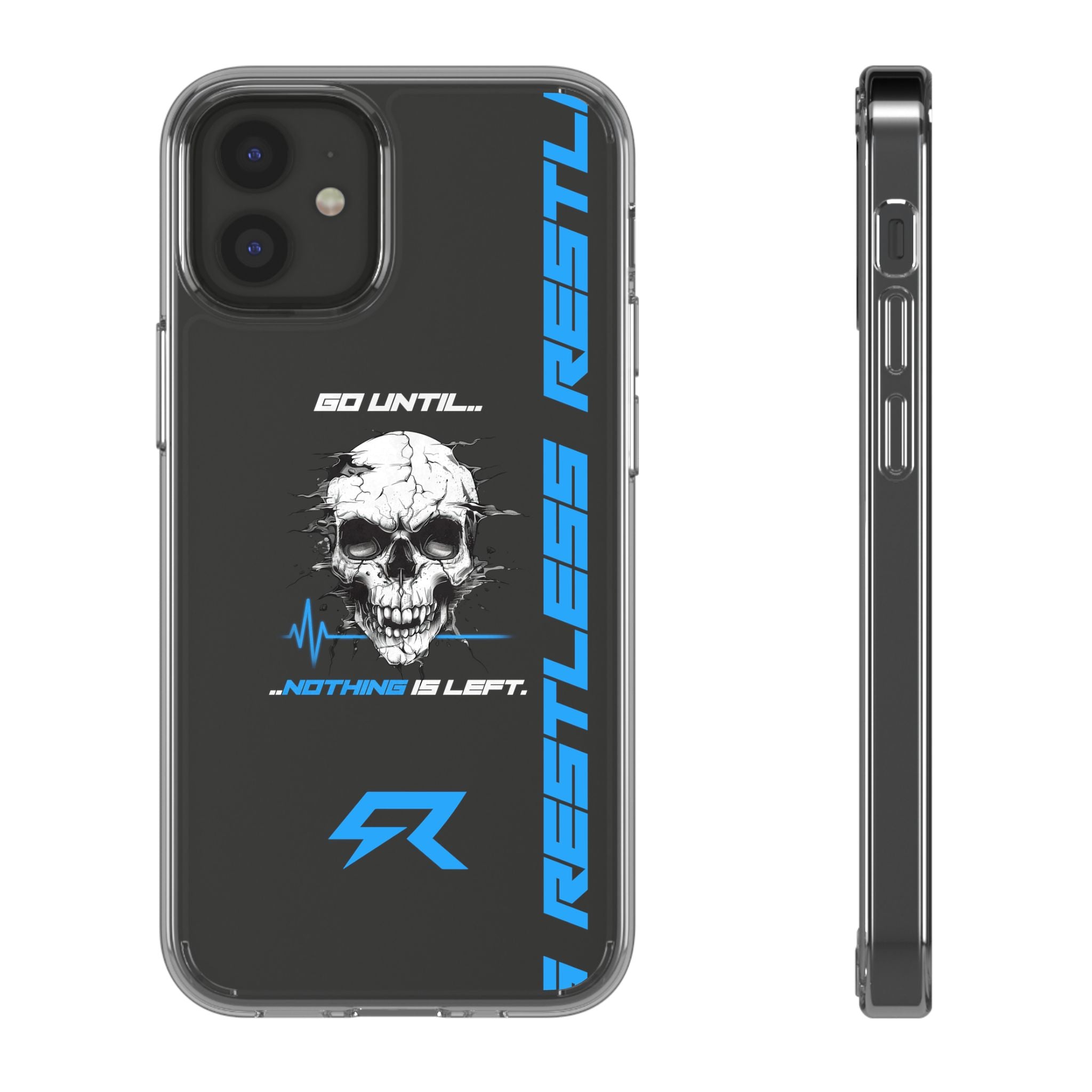 "Last Rep" Clear Phone Case — Pressure Proof