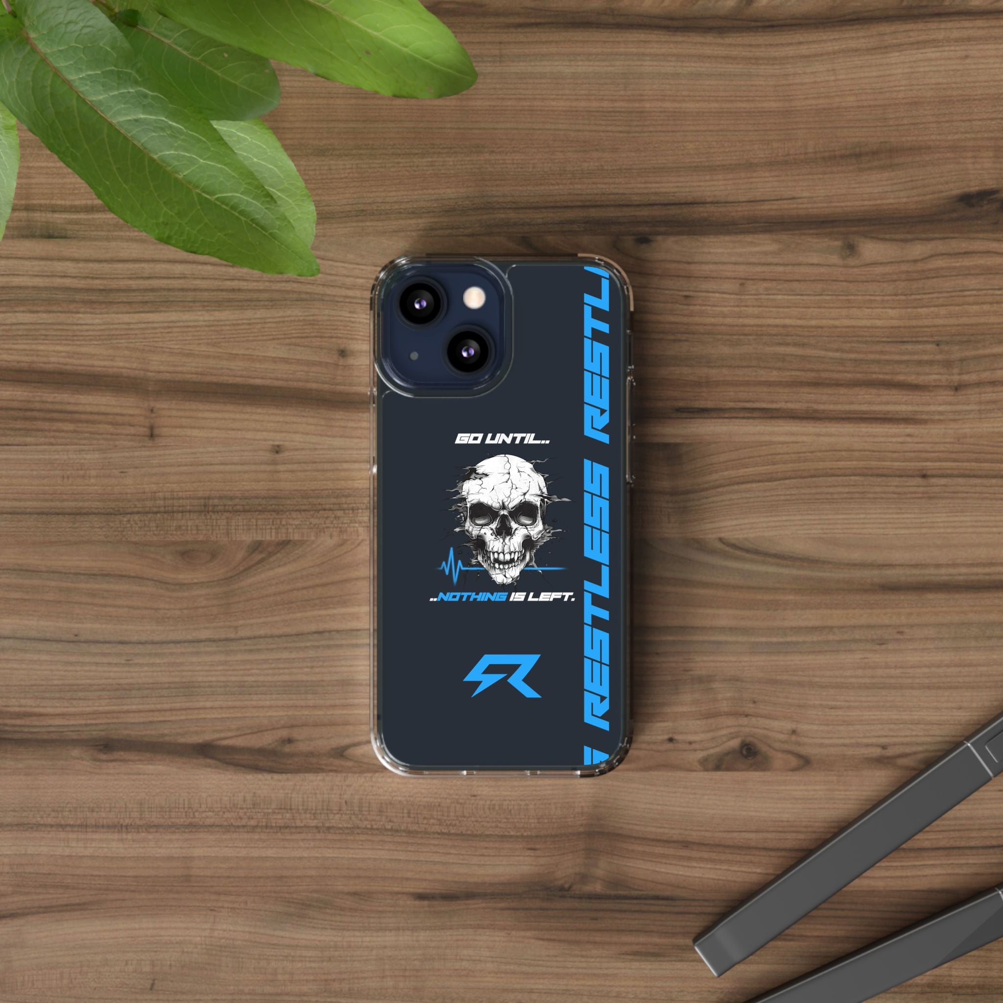 "Last Rep" Clear Phone Case — Pressure Proof
