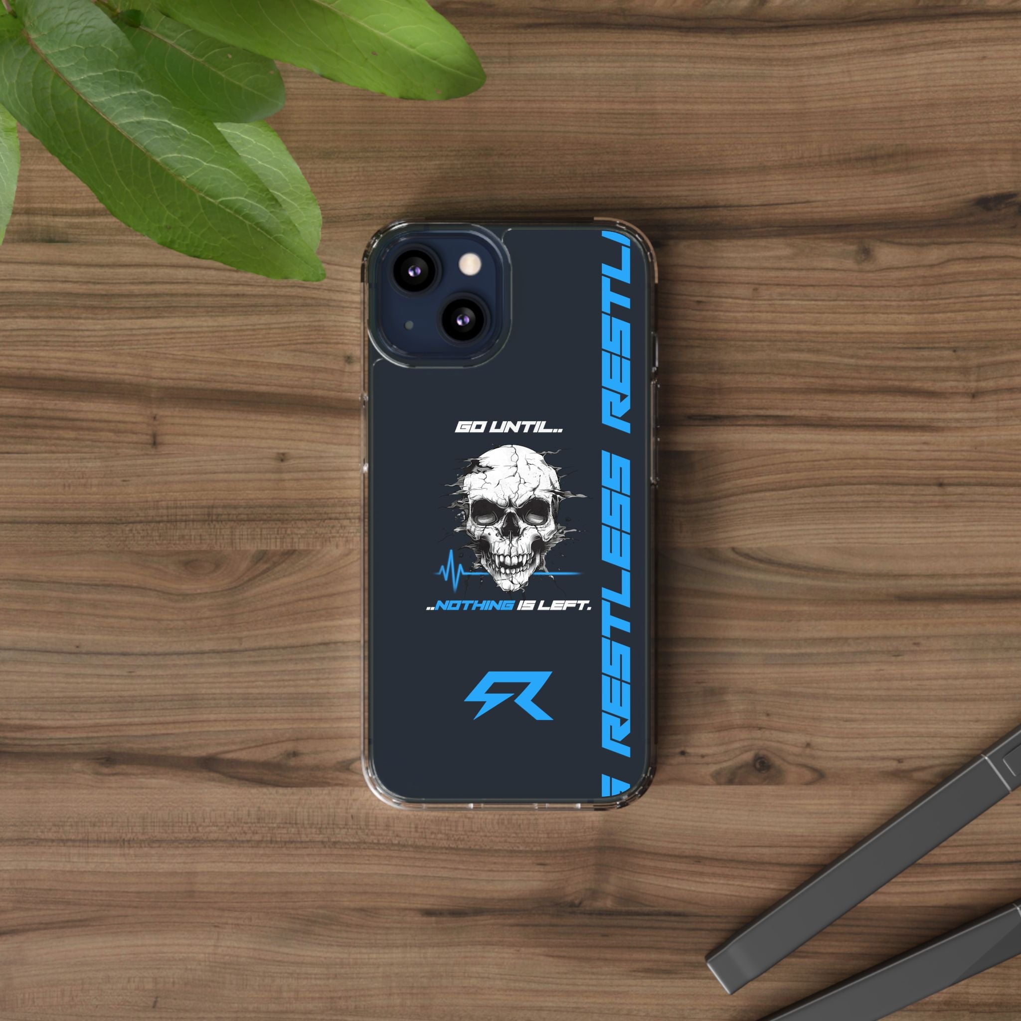 "Last Rep" Clear Phone Case — Pressure Proof