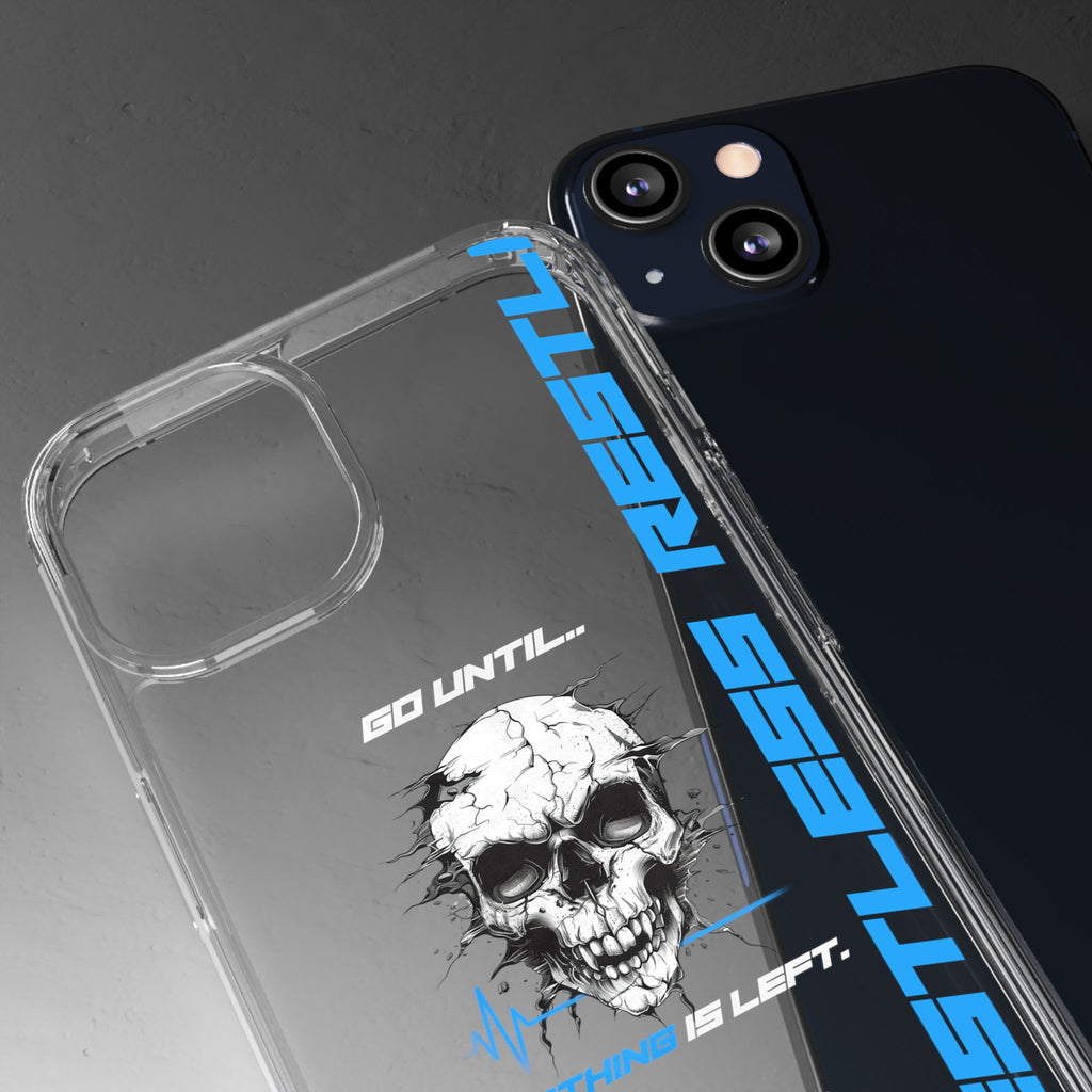 "Last Rep" Clear Phone Case — Pressure Proof