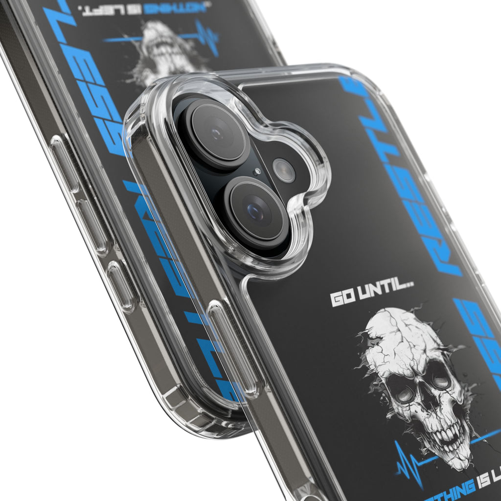 "Last Rep" Clear Phone Case — Pressure Proof