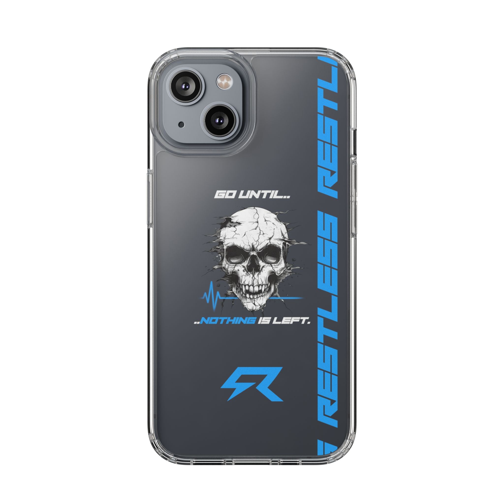"Last Rep" Clear Phone Case — Pressure Proof