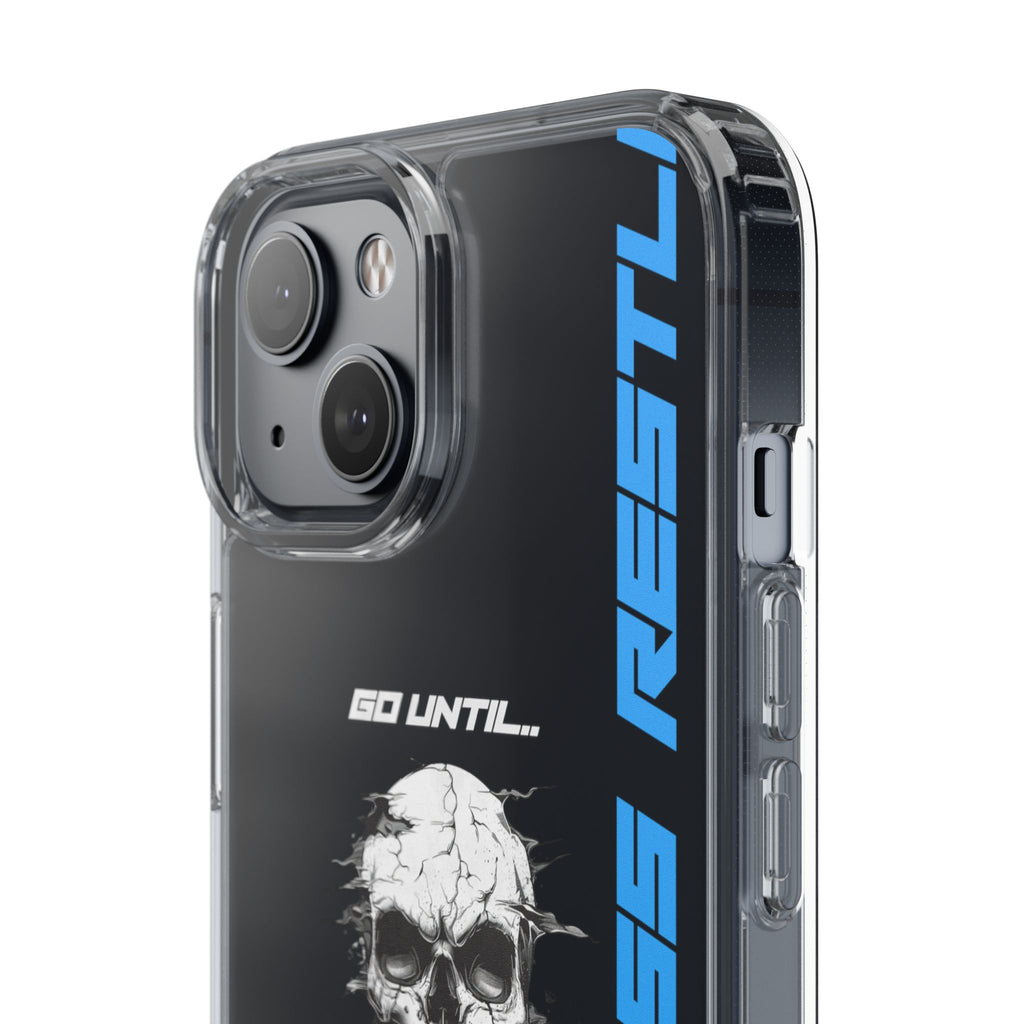 "Last Rep" Clear Phone Case — Pressure Proof