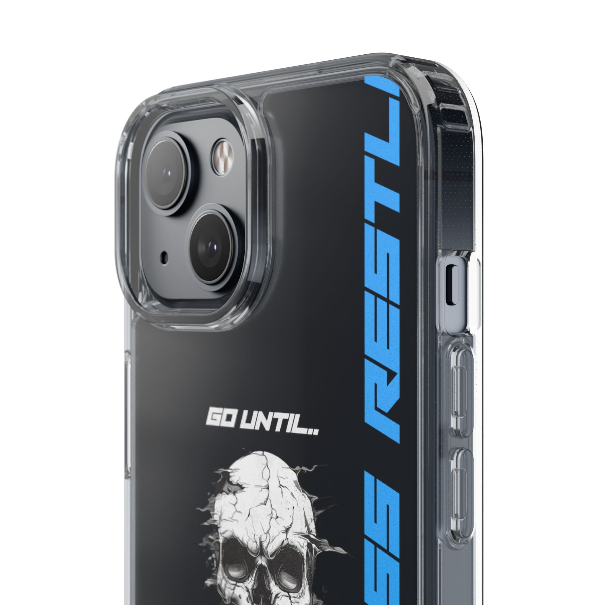 "Last Rep" Clear Phone Case — Pressure Proof