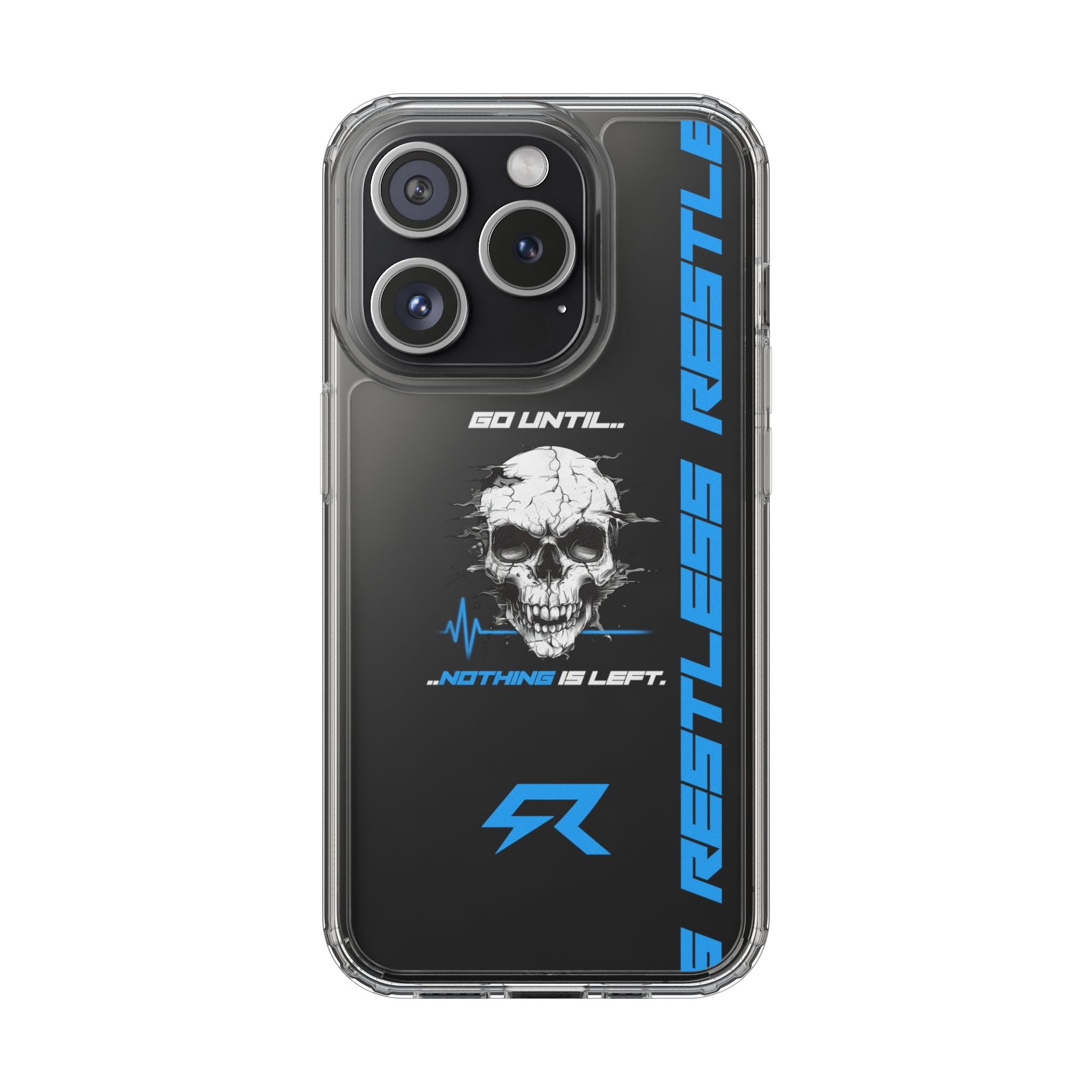 "Last Rep" Clear Phone Case — Pressure Proof