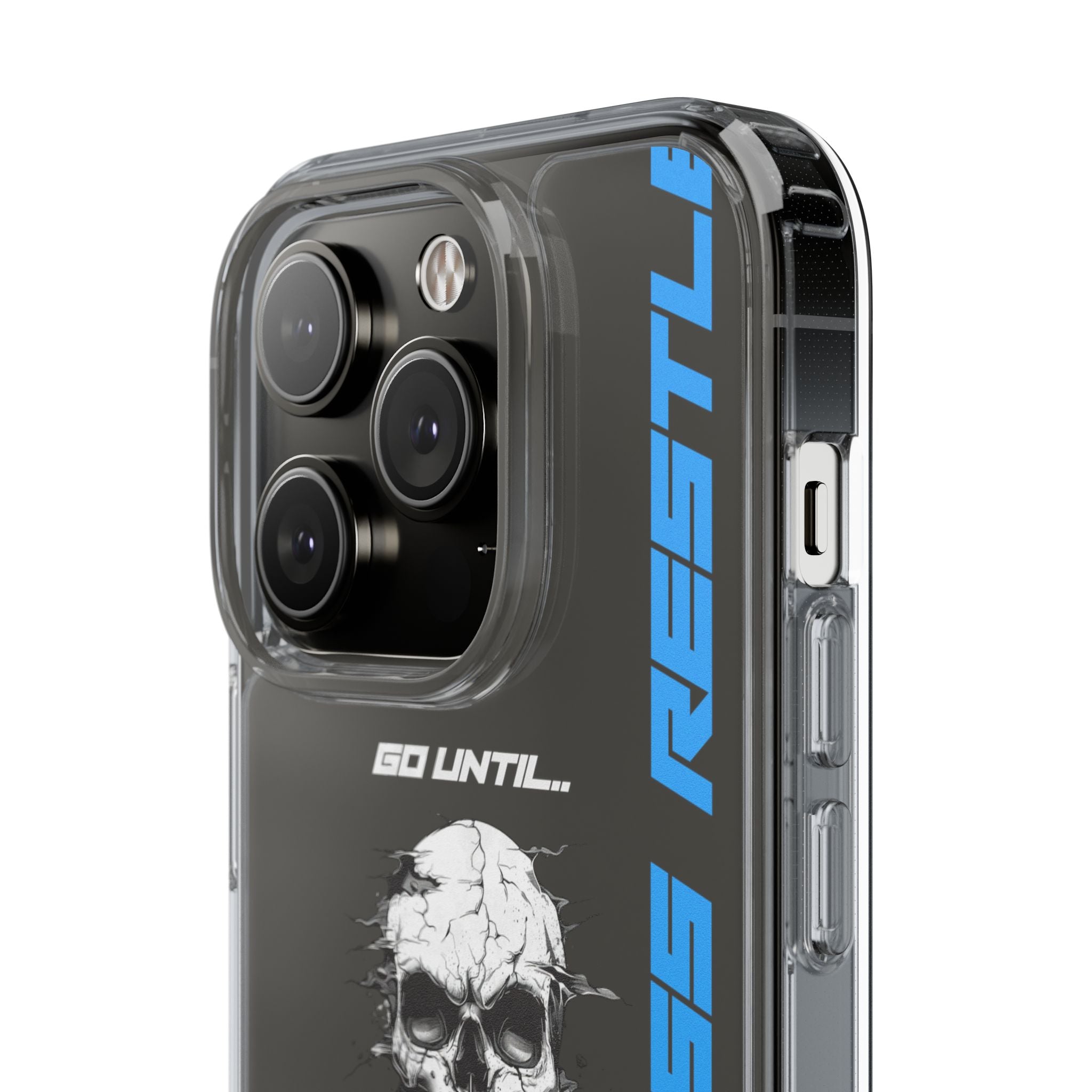 "Last Rep" Clear Phone Case — Pressure Proof