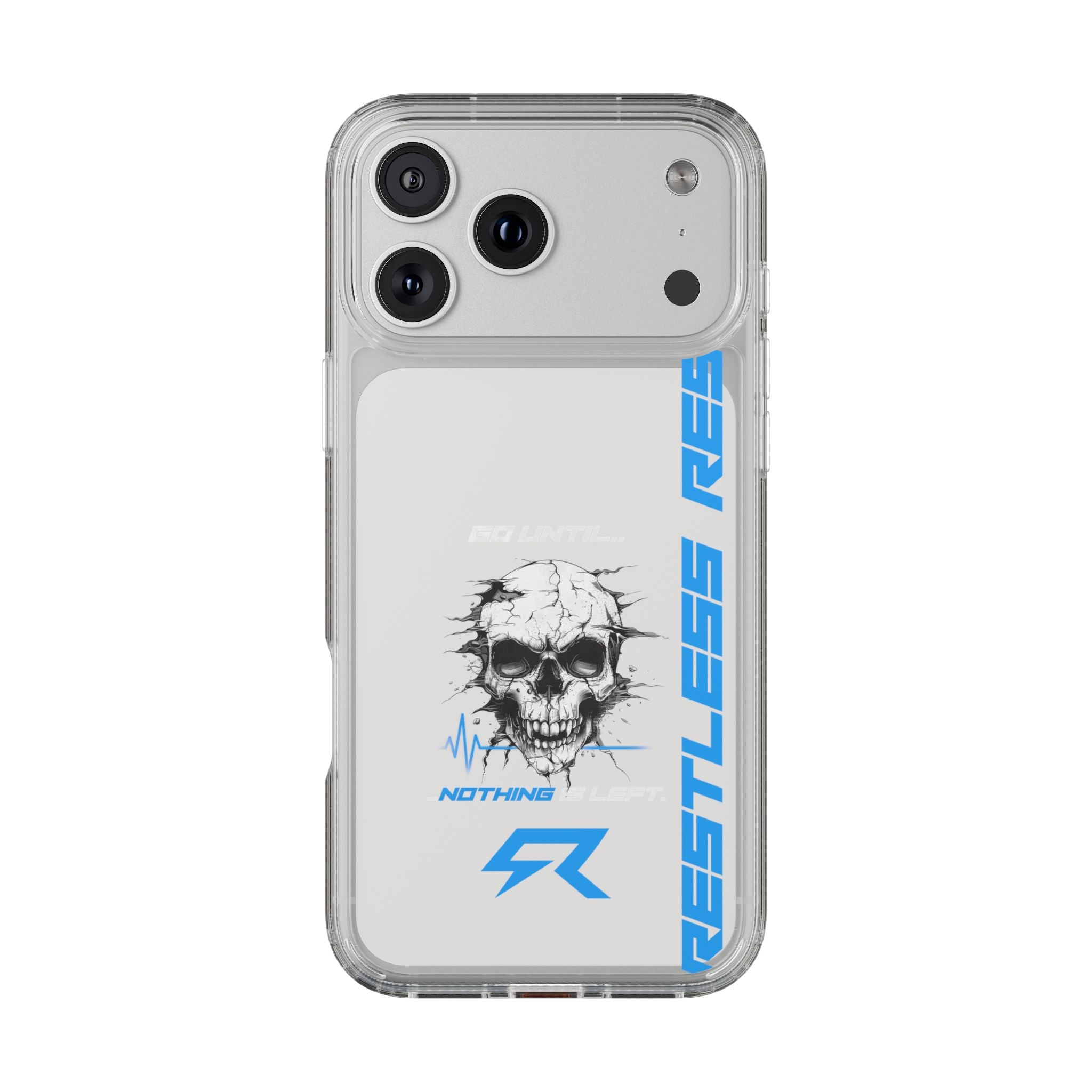 "Last Rep" Clear Phone Case — Pressure Proof
