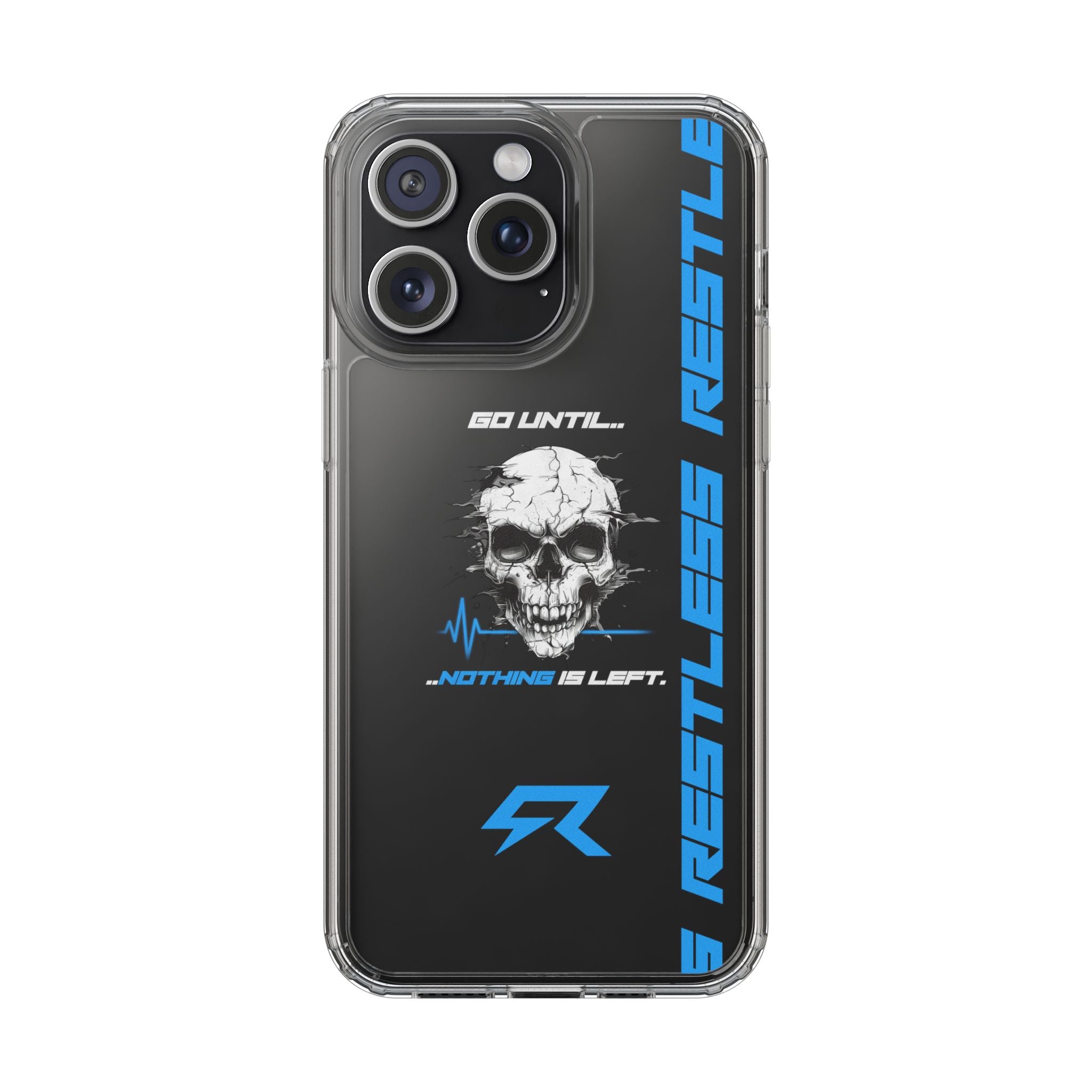 "Last Rep" Clear Phone Case — Pressure Proof