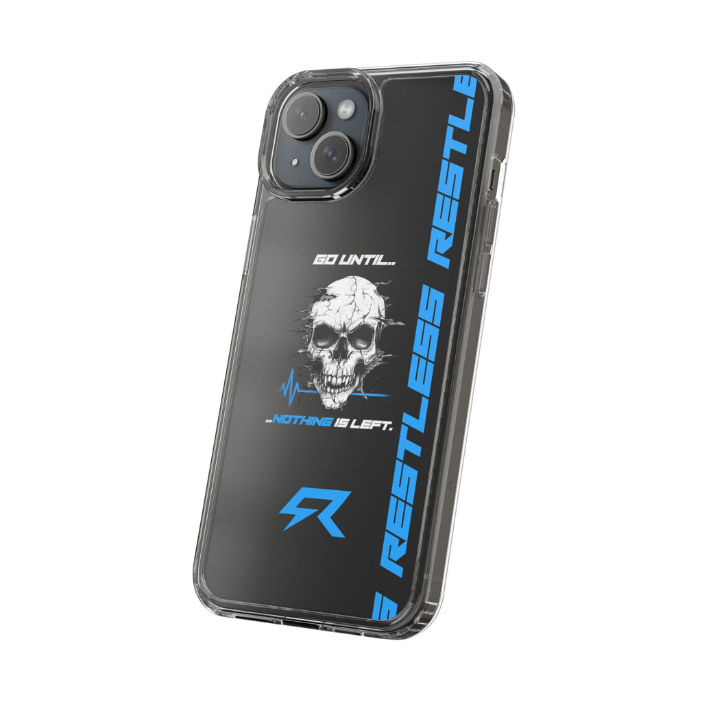 "Last Rep" Clear Phone Case — Pressure Proof