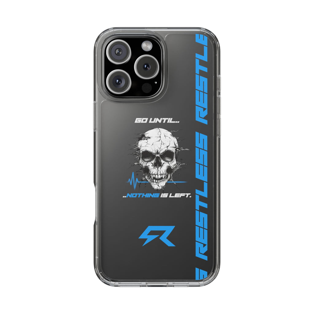 "Last Rep" Clear Phone Case — Pressure Proof