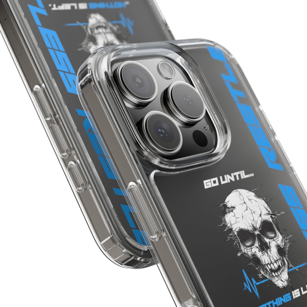 "Last Rep" Clear Phone Case — Pressure Proof