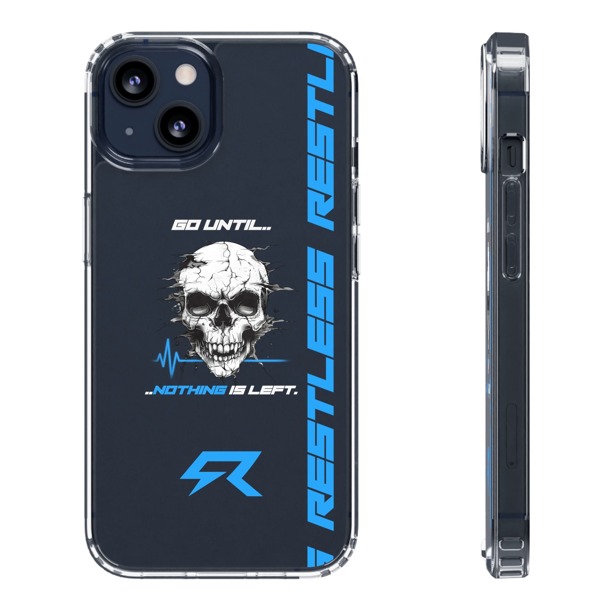 "Last Rep" Clear Phone Case — Pressure Proof