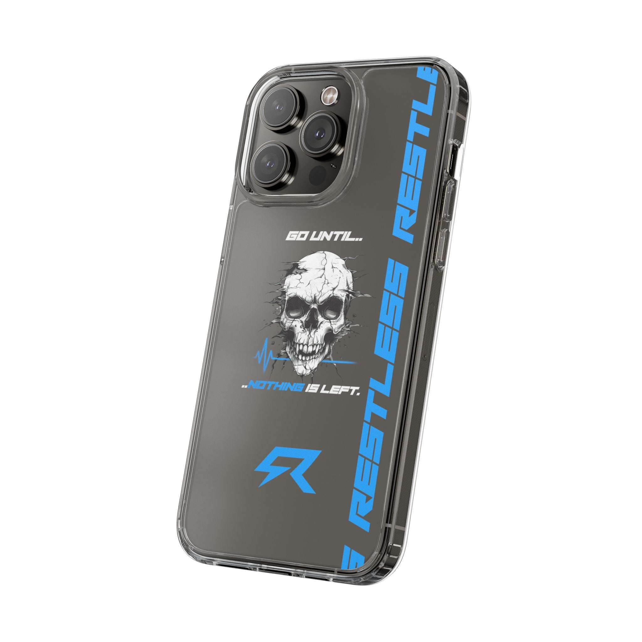 "Last Rep" Clear Phone Case — Pressure Proof