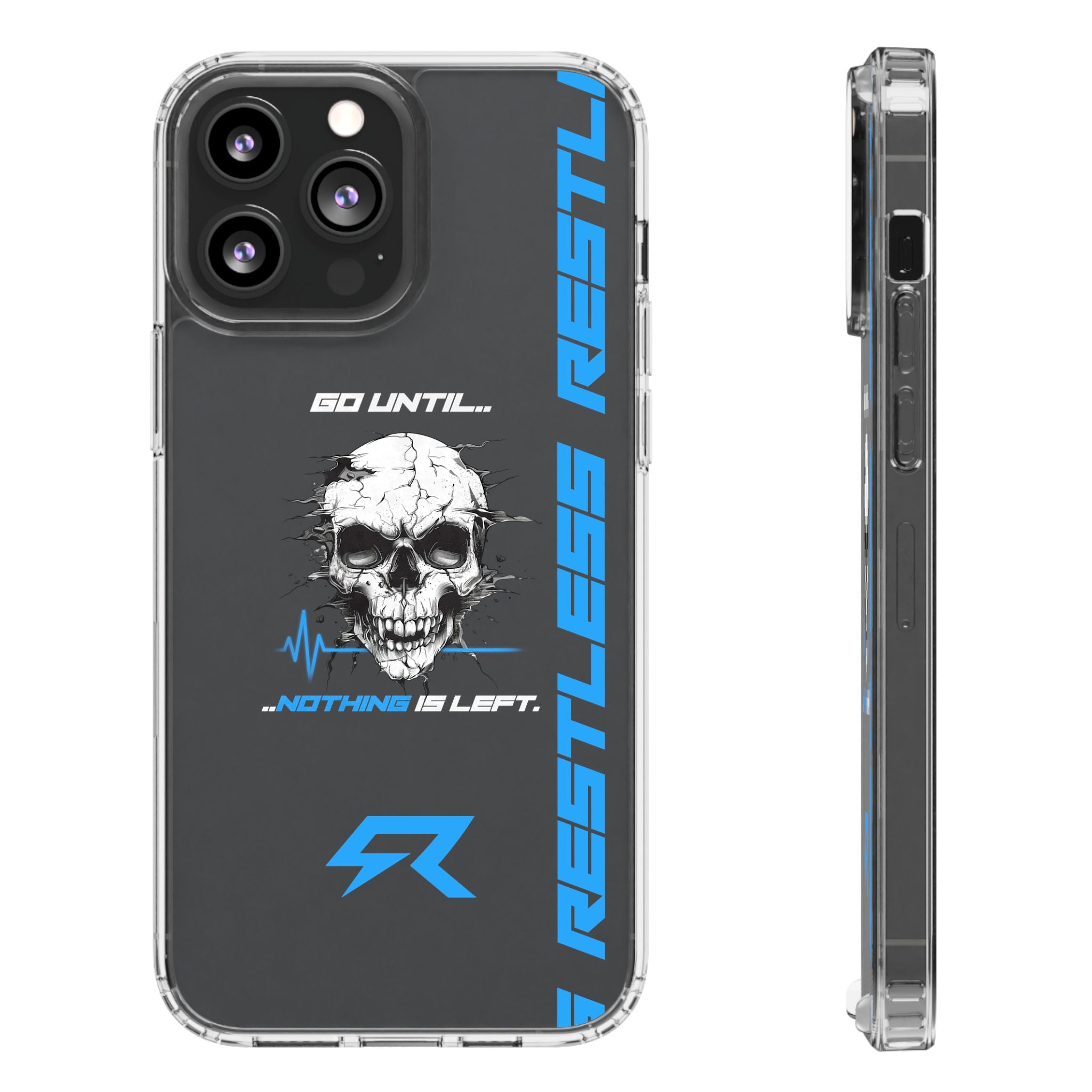 "Last Rep" Clear Phone Case — Pressure Proof
