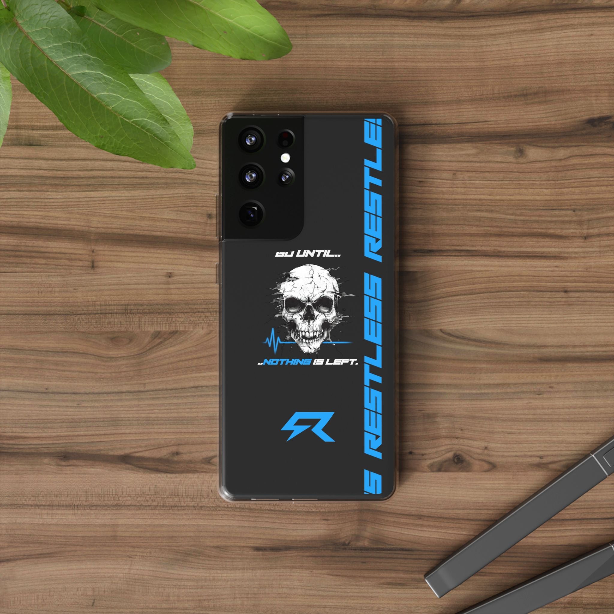 "Last Rep" Clear Phone Case — Pressure Proof
