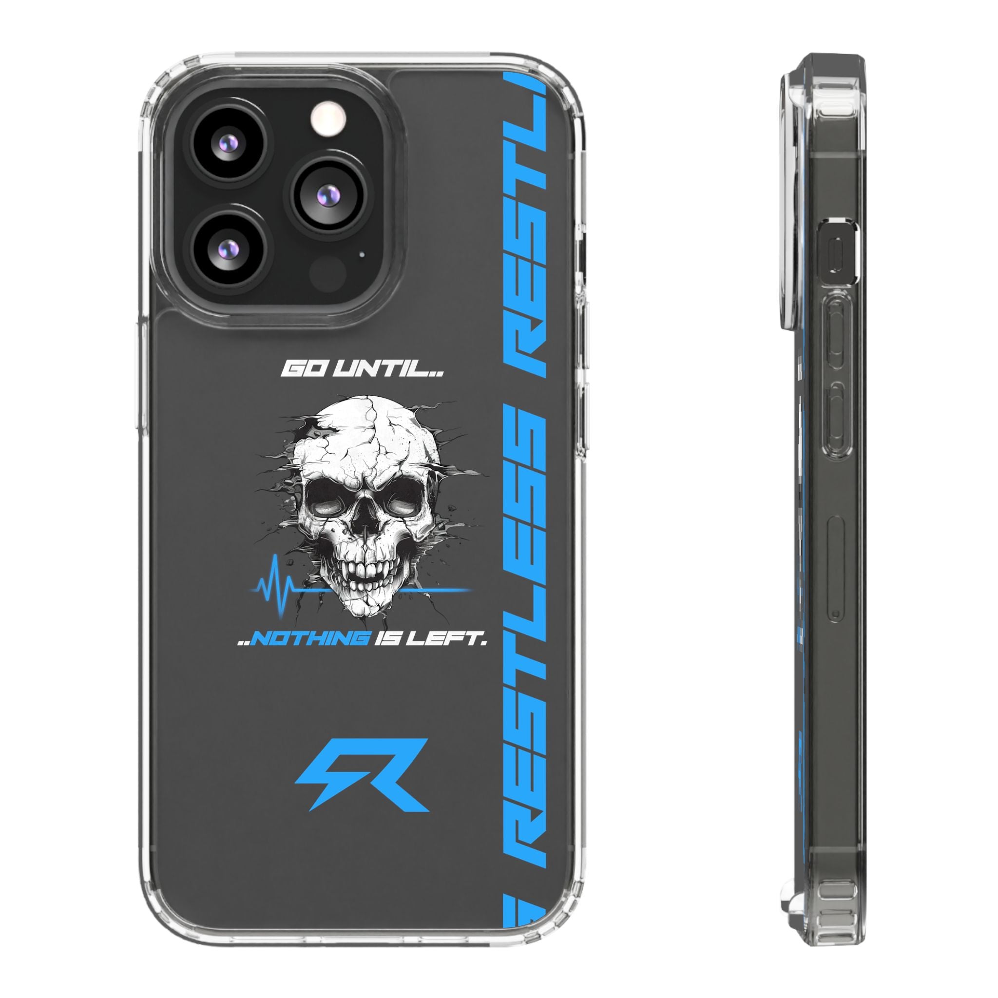 "Last Rep" Clear Phone Case — Pressure Proof