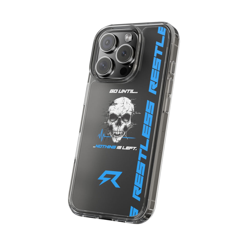 "Last Rep" Clear Phone Case — Pressure Proof