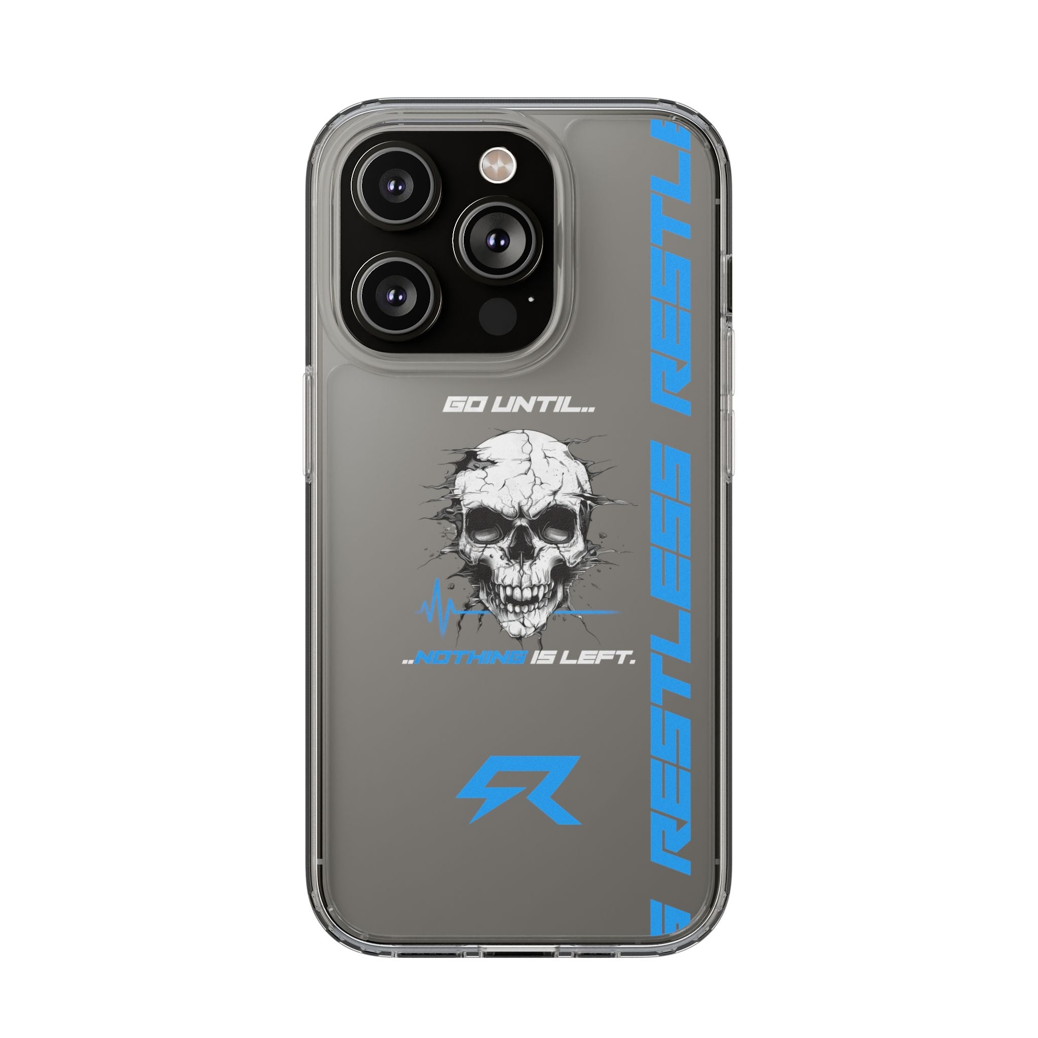 "Last Rep" Clear Phone Case — Pressure Proof